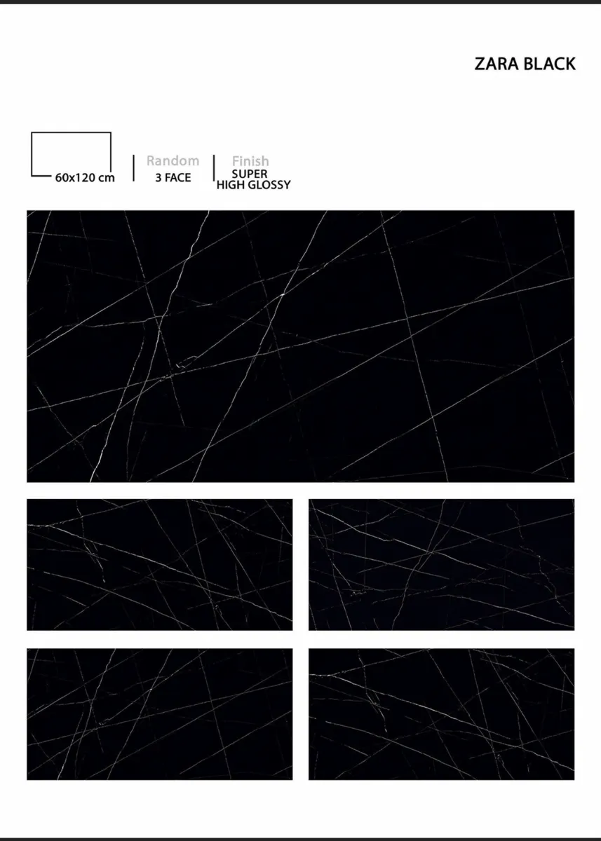 SUPER HIGHGLOSSY 60X120cm - Design 17 - 600x1200mm Super High Gloss