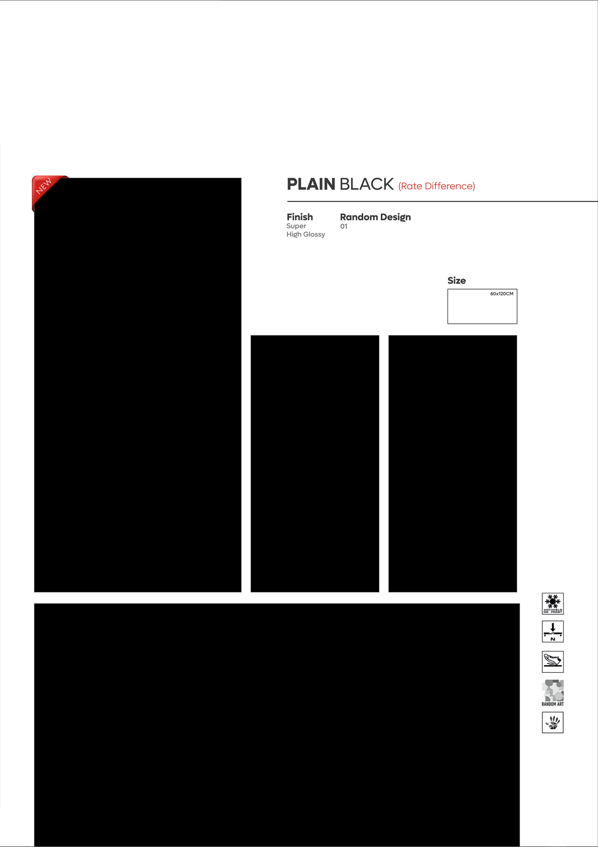 SUPER HIGHLOSSY VOl-1 - Design 3 - 600x1200mm Super High Gloss
