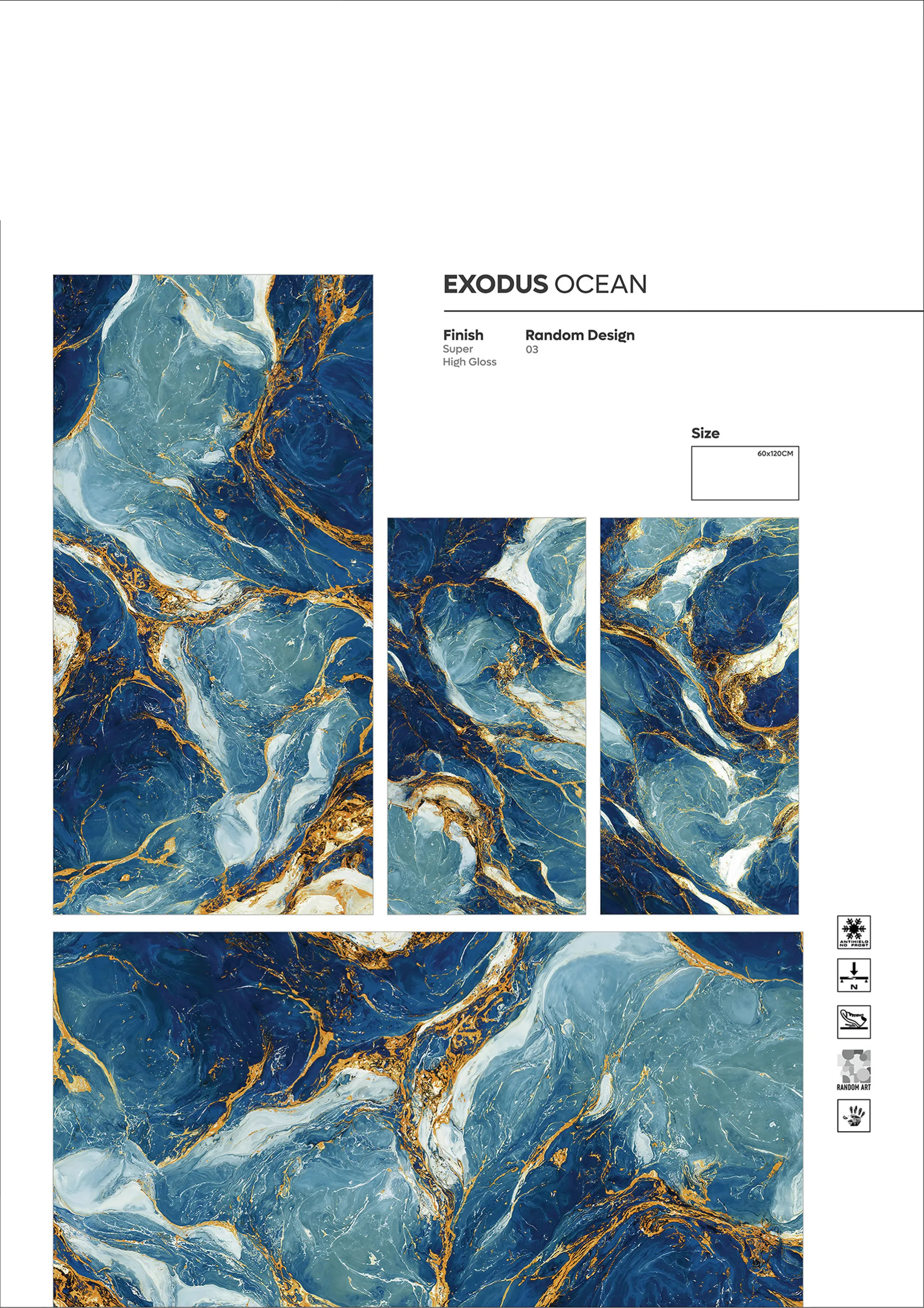 SUPER HIGHLOSSY VOl-1 - Design 8 - 600x1200mm Super High Gloss