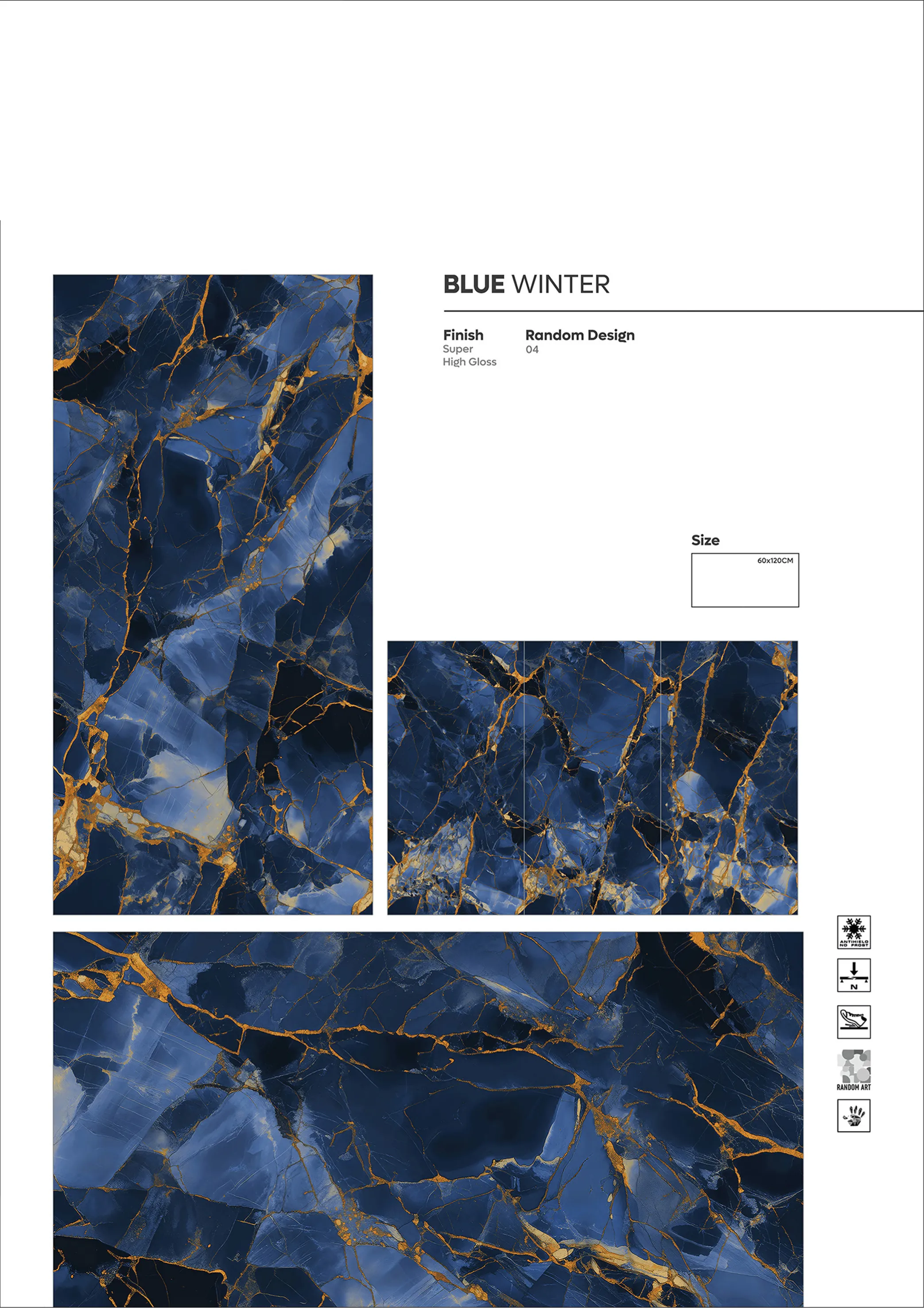 SUPER HIGHLOSSY VOl-1 - Design 11 - 600x1200mm Super High Gloss