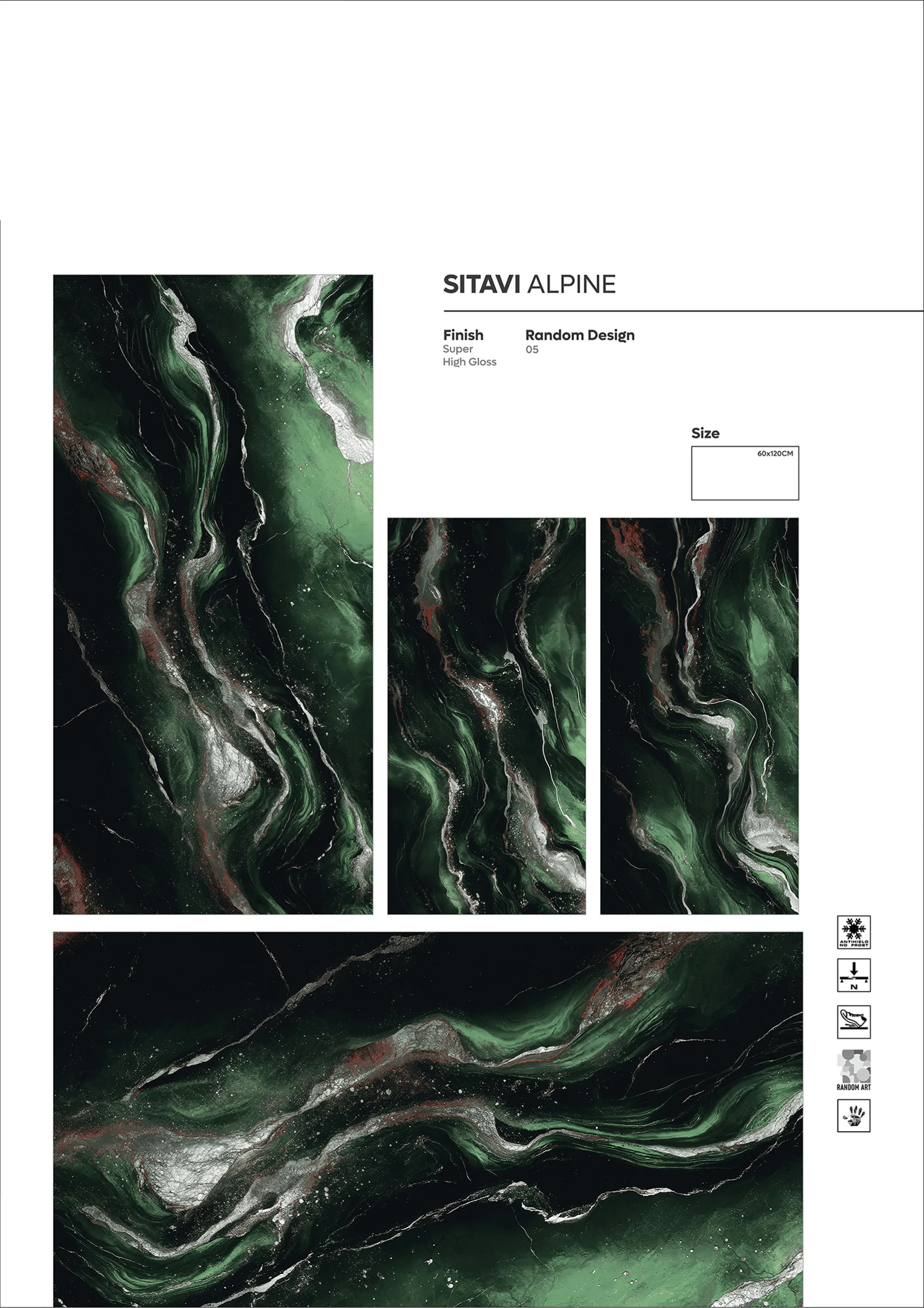 SUPER HIGHLOSSY VOl-1 - Design 17 - 600x1200mm Super High Gloss