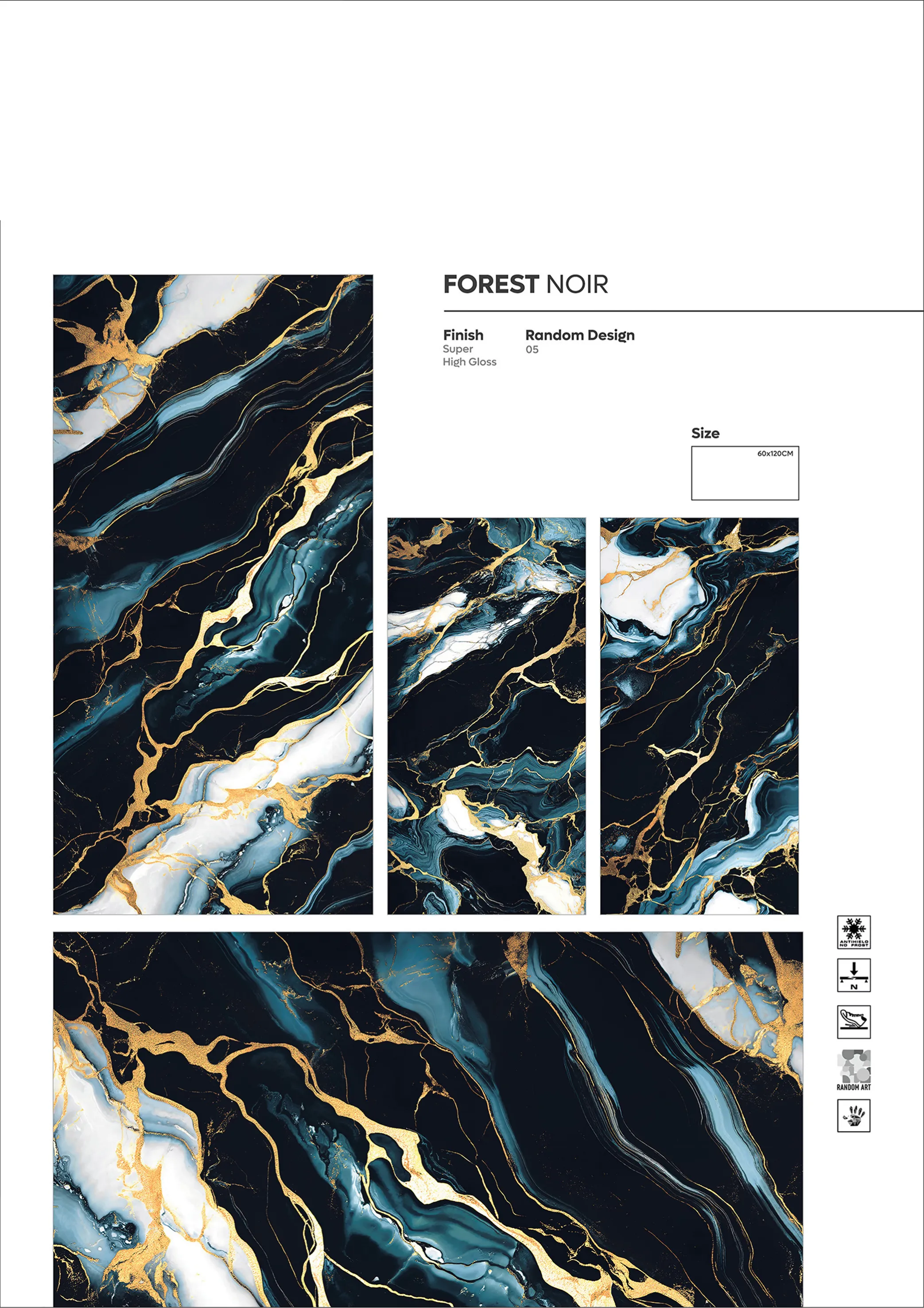 SUPER HIGHLOSSY VOl-1 - Design 19 - 600x1200mm Super High Gloss
