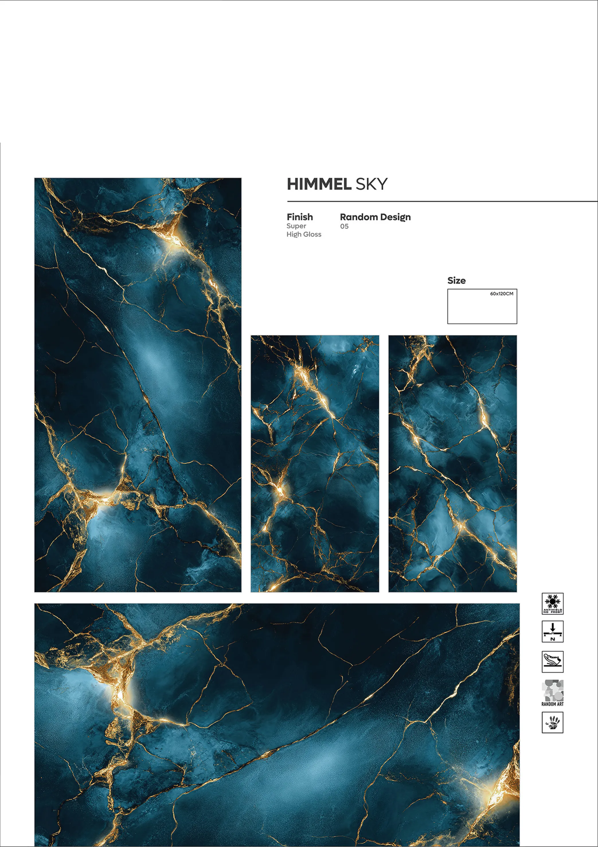SUPER HIGHLOSSY VOl-1 - Design 21 - 600x1200mm Super High Gloss