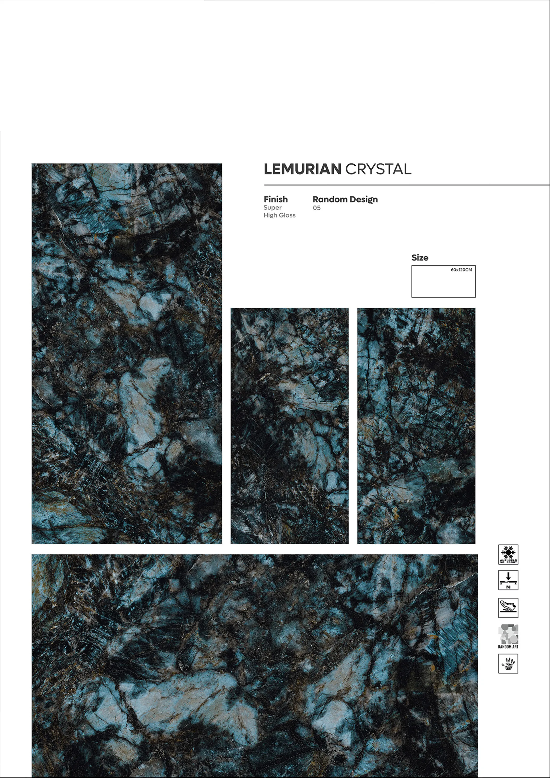 SUPER HIGHLOSSY VOl-1 - Design 25 - 600x1200mm Super High Gloss