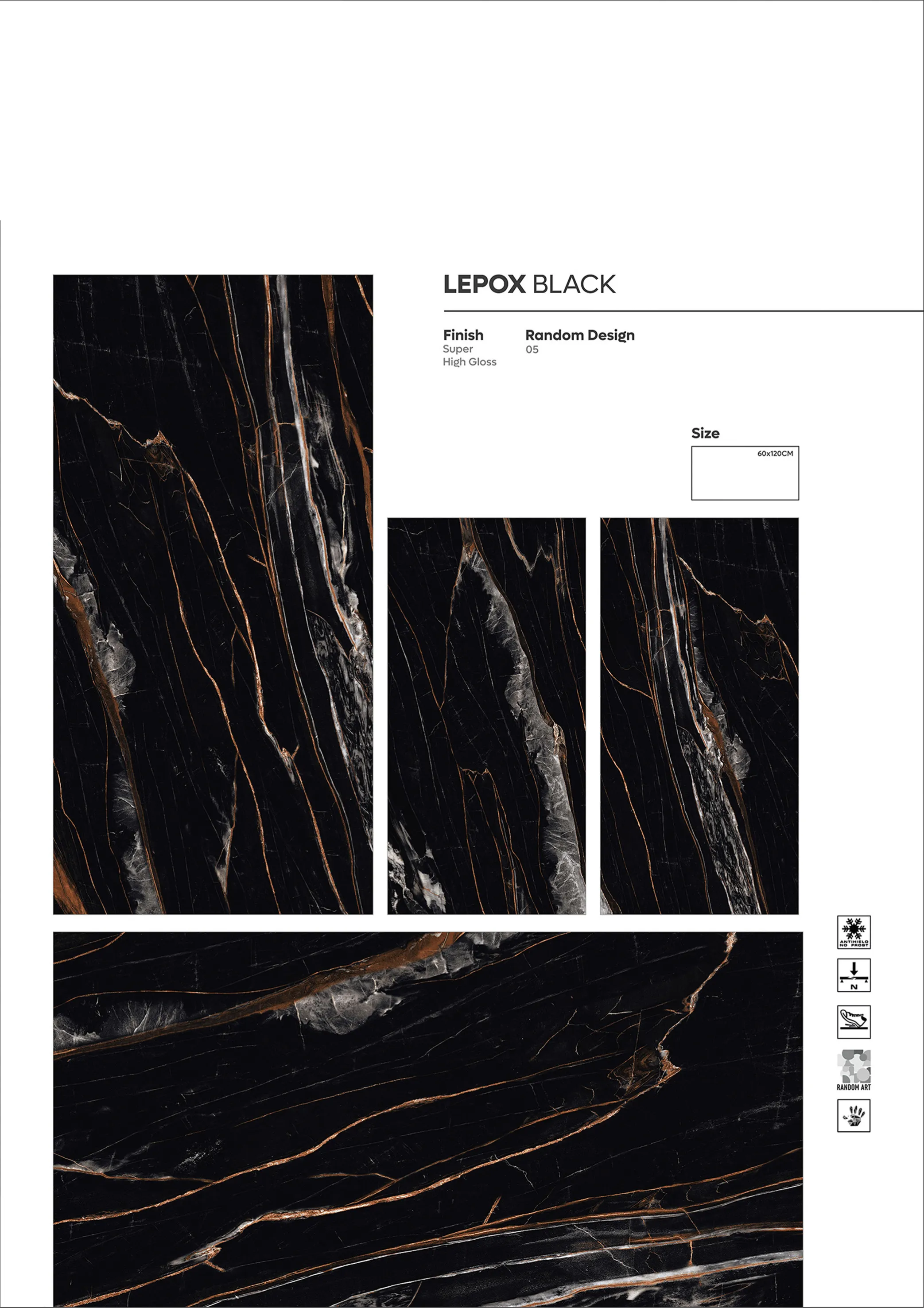SUPER HIGHLOSSY VOl-1 - Design 26 - 600x1200mm Super High Gloss