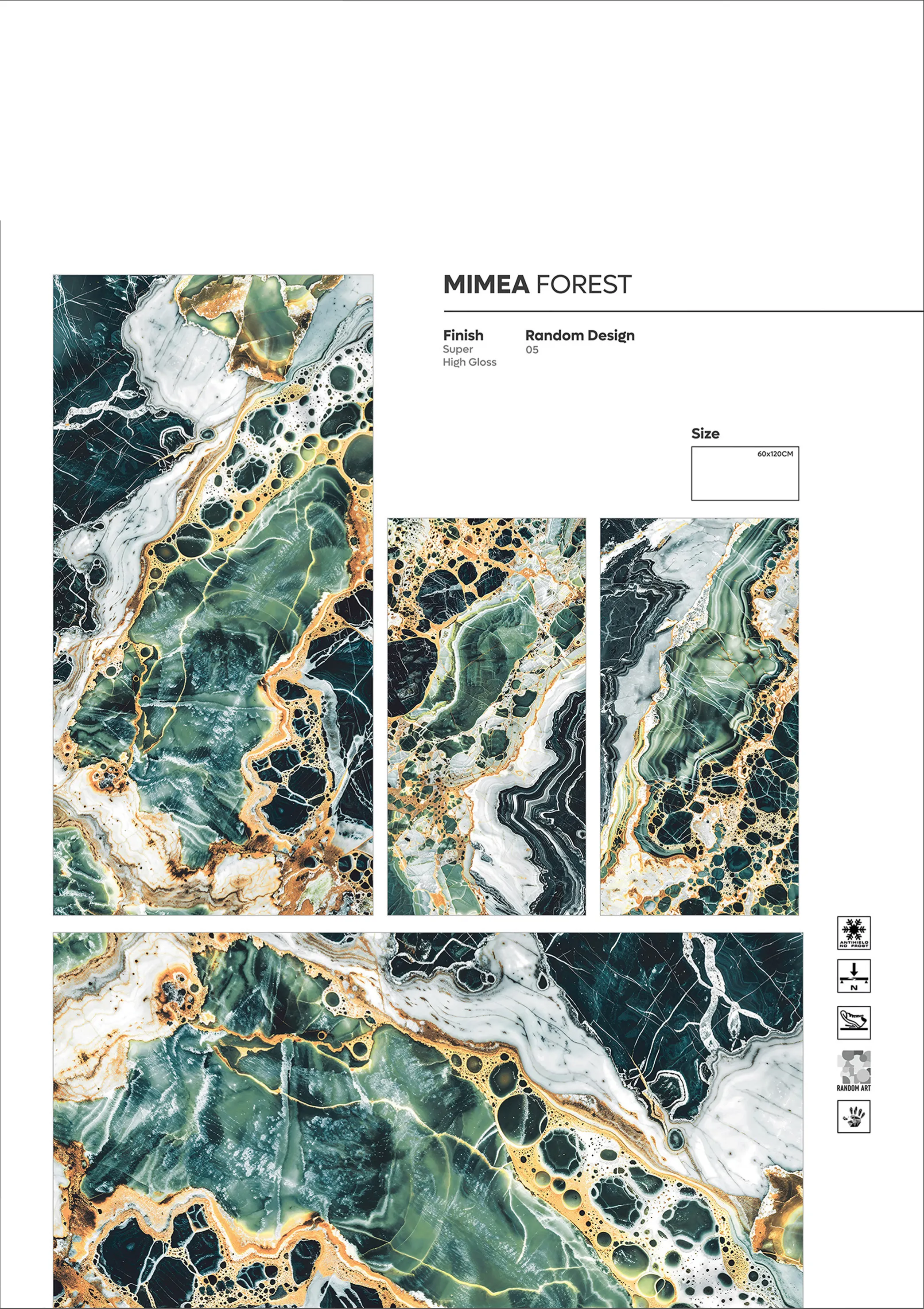 SUPER HIGHLOSSY VOl-1 - Design 27 - 600x1200mm Super High Gloss