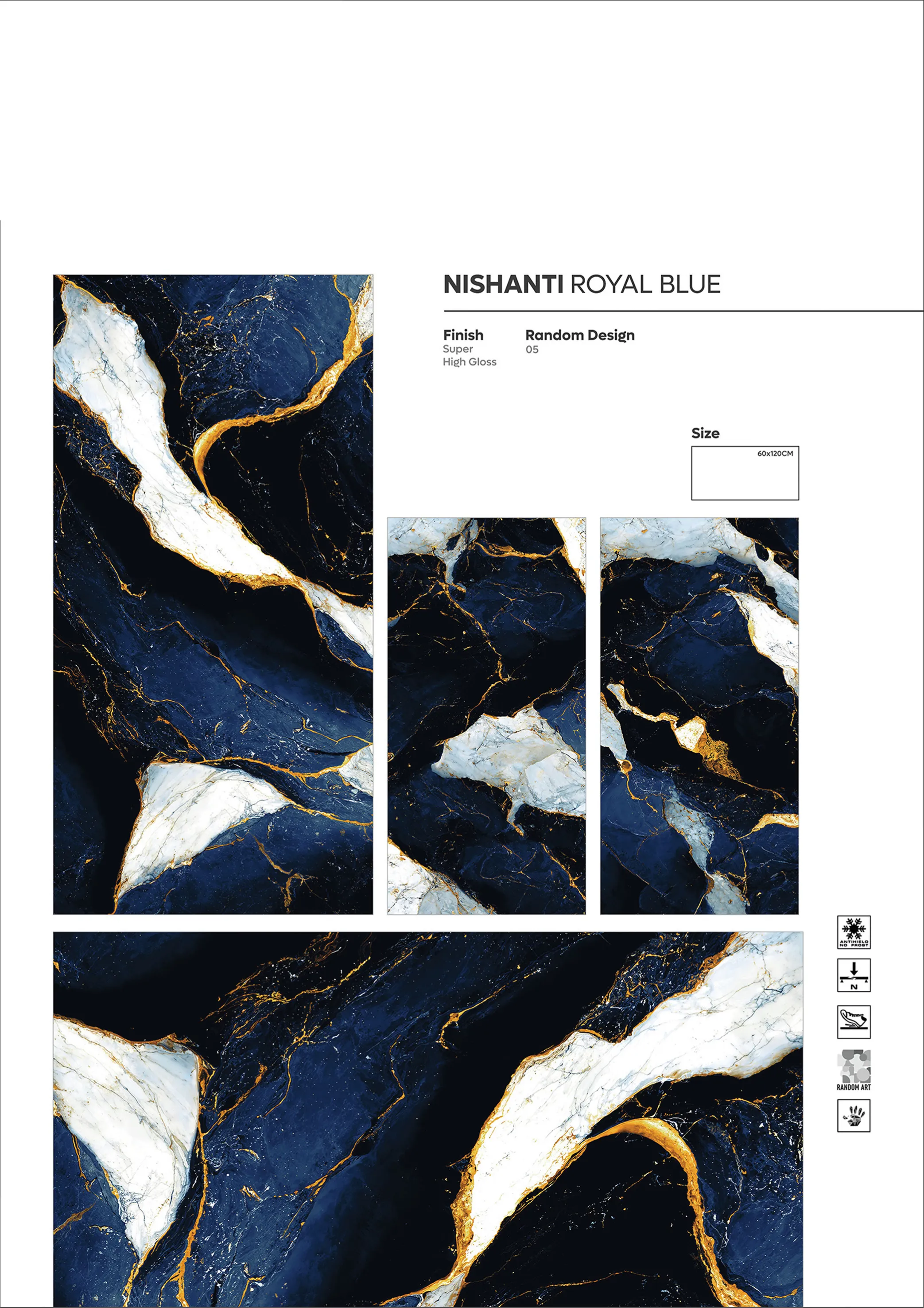 SUPER HIGHLOSSY VOl-1 - Design 29 - 600x1200mm Super High Gloss