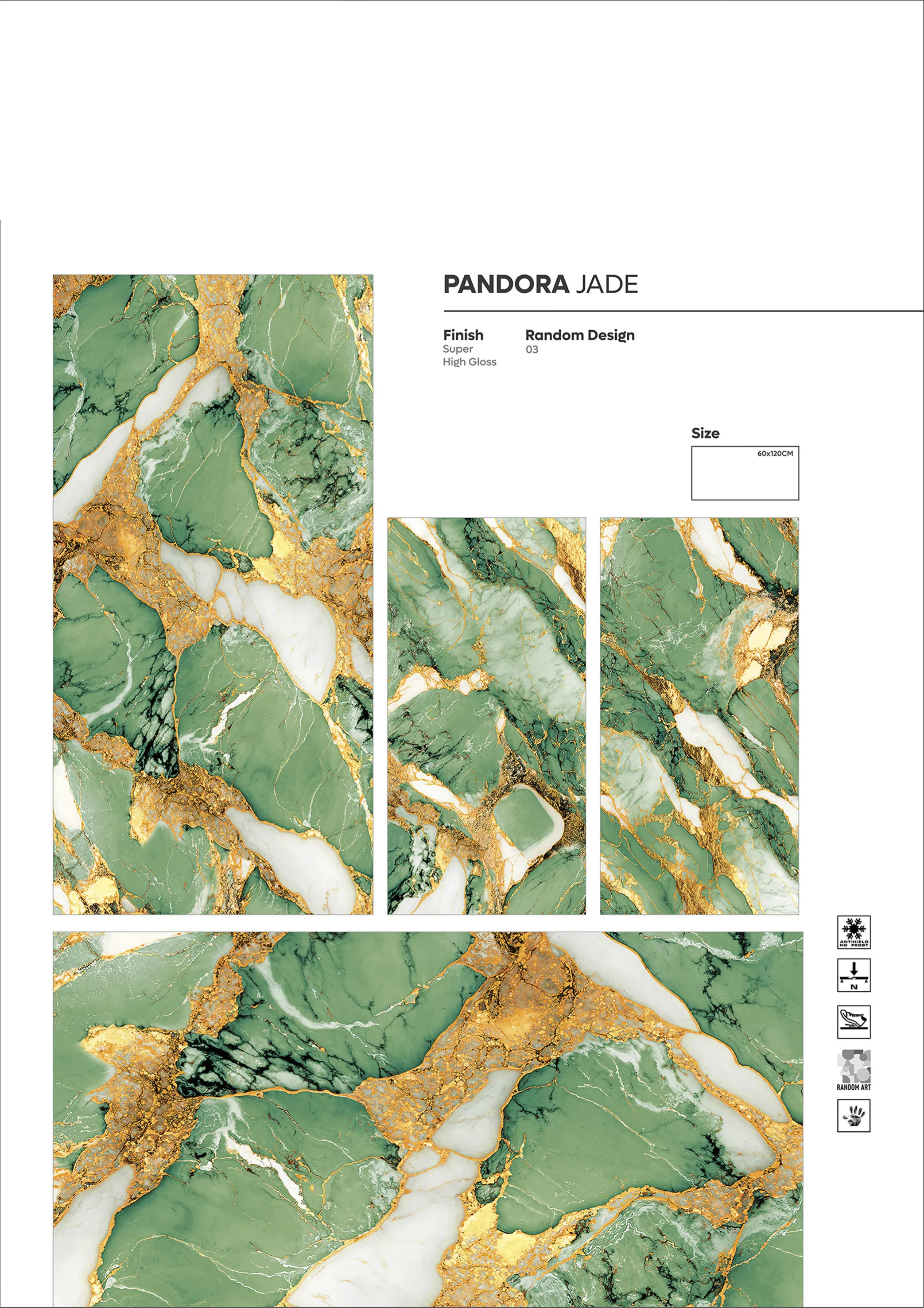SUPER HIGHLOSSY VOl-1 - Design 30 - 600x1200mm Super High Gloss
