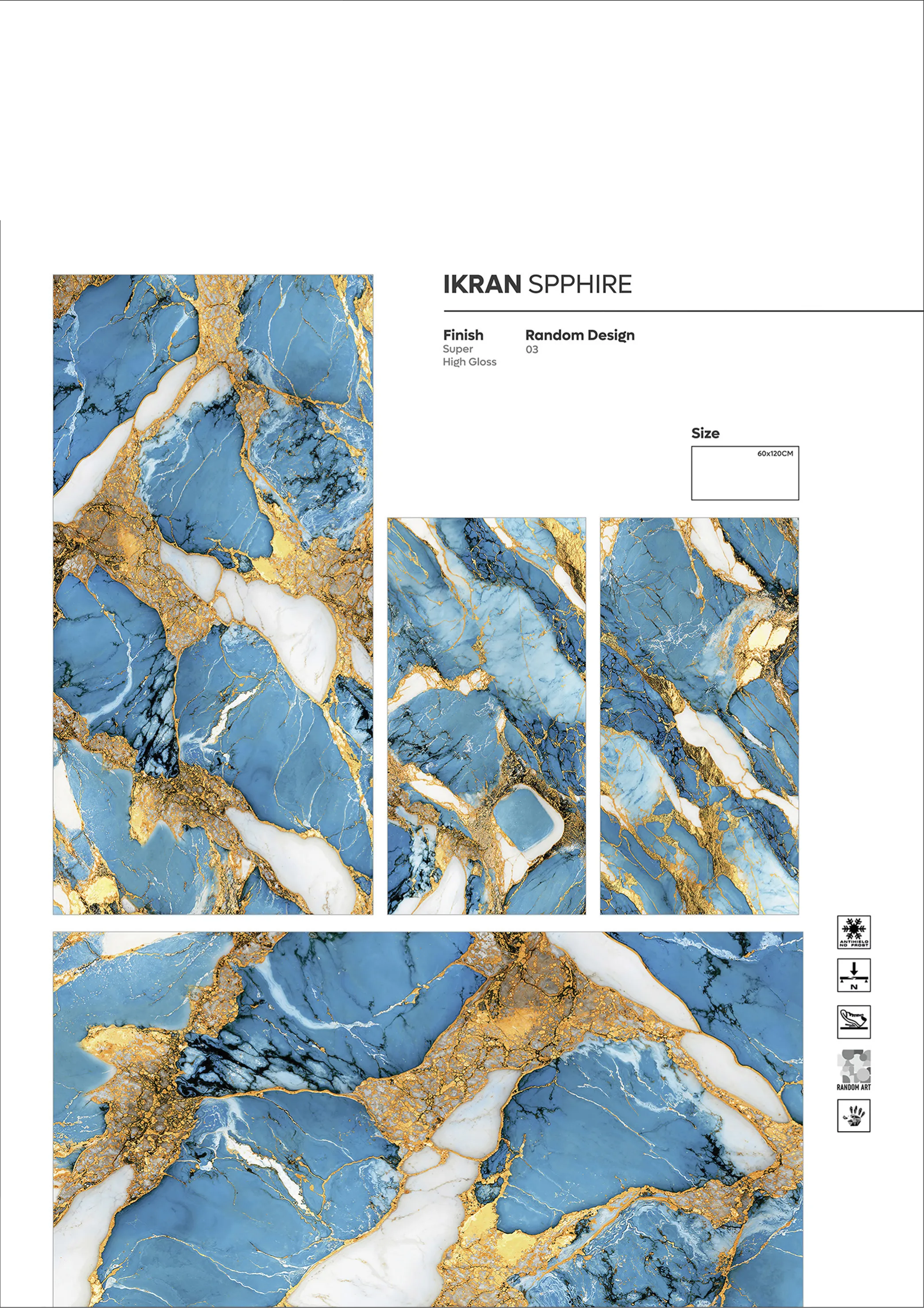 SUPER HIGHLOSSY VOl-1 - Design 31 - 600x1200mm Super High Gloss