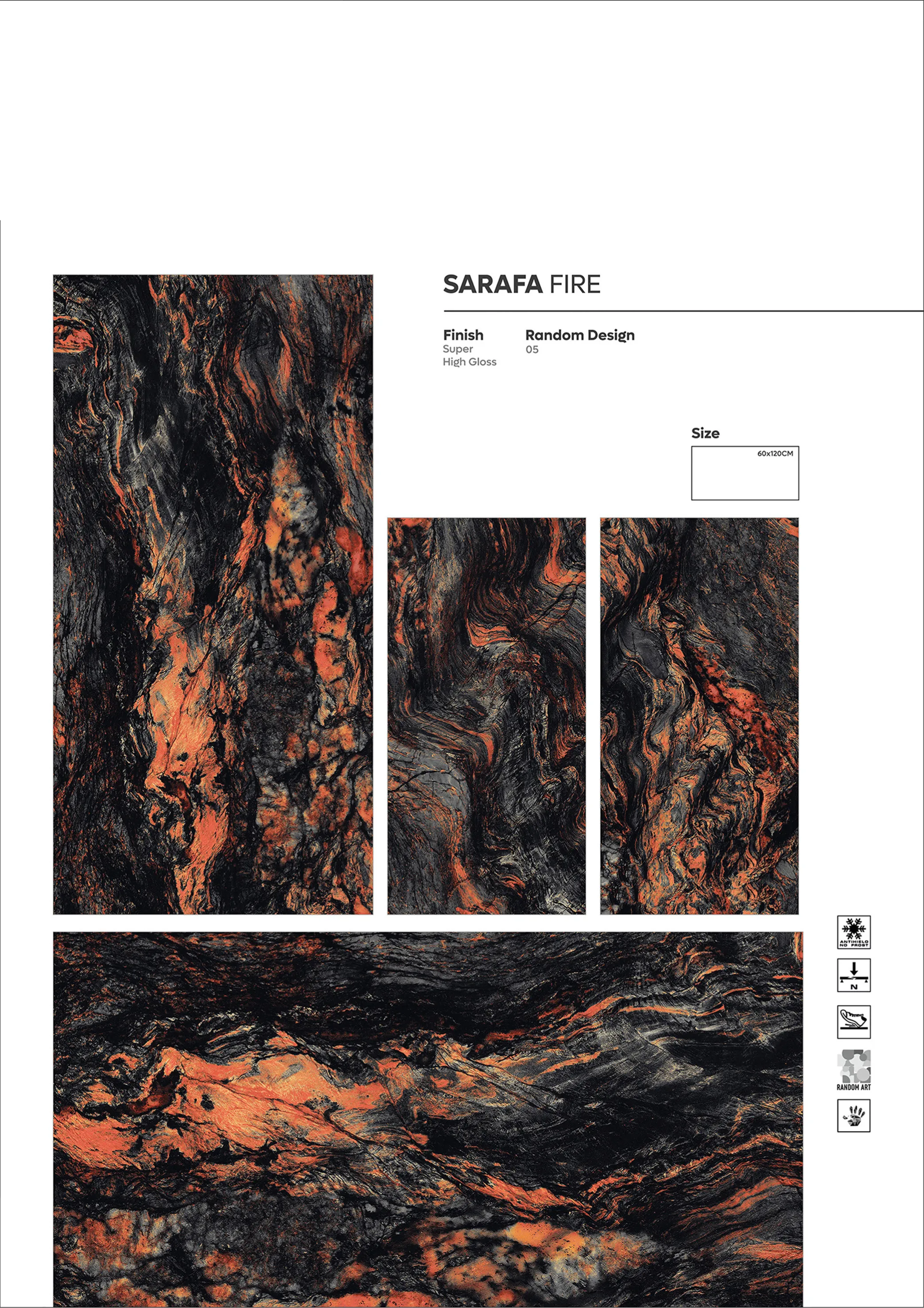SUPER HIGHLOSSY VOl-1 - Design 33 - 600x1200mm Super High Gloss