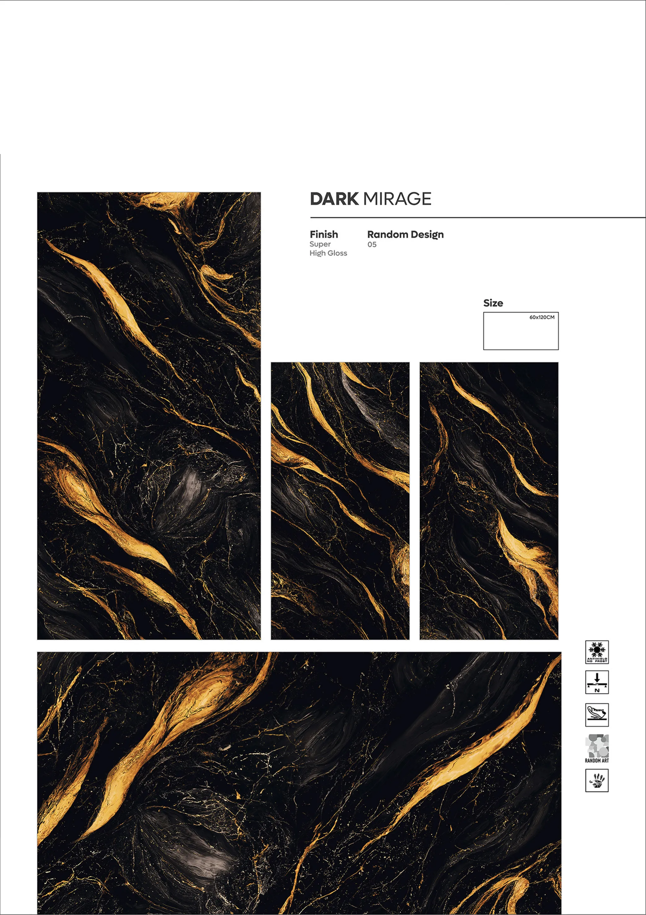 SUPER HIGHLOSSY VOl-1 - Design 36 - 600x1200mm Super High Gloss
