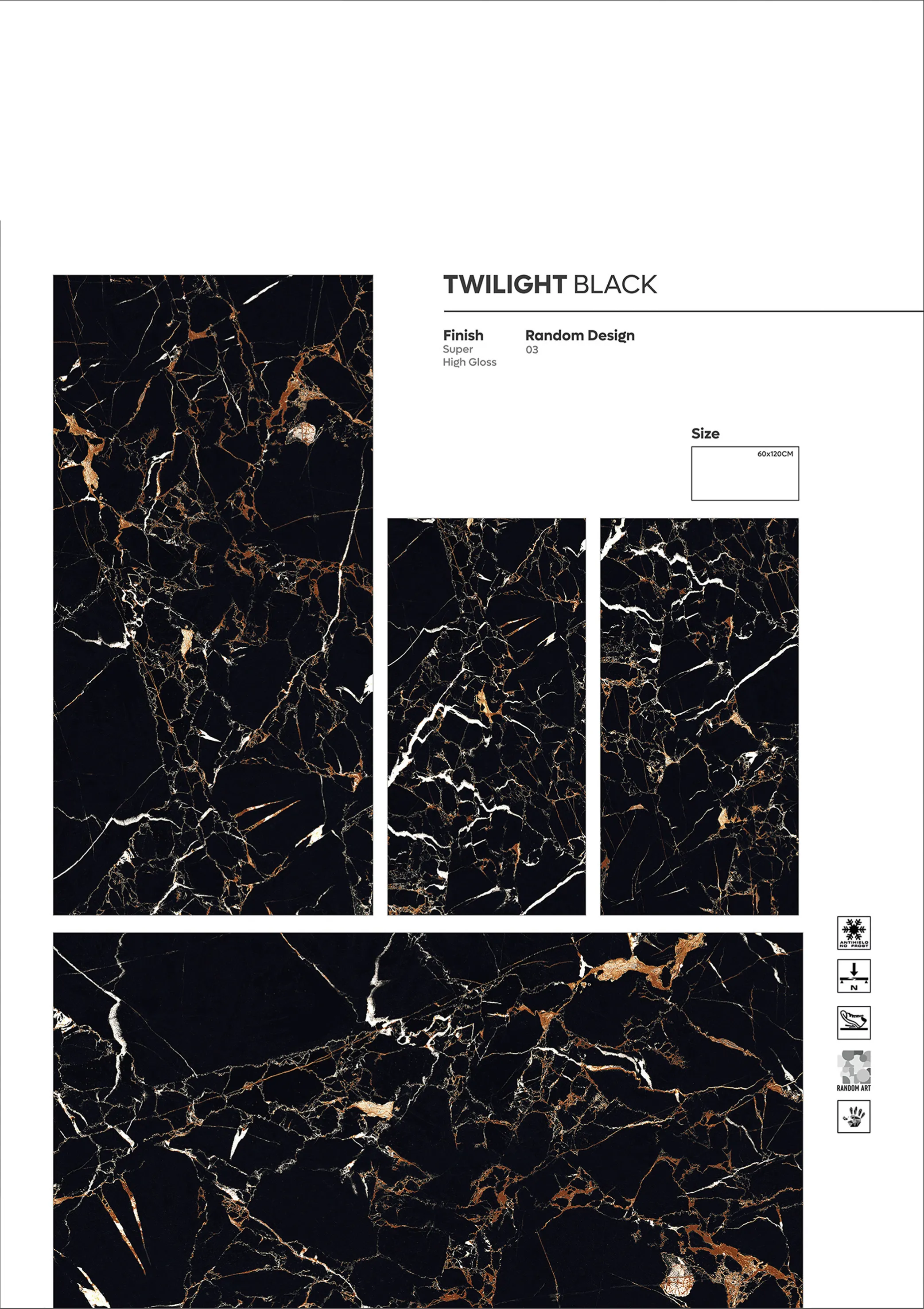 SUPER HIGHLOSSY VOl-1 - Design 38 - 600x1200mm Super High Gloss