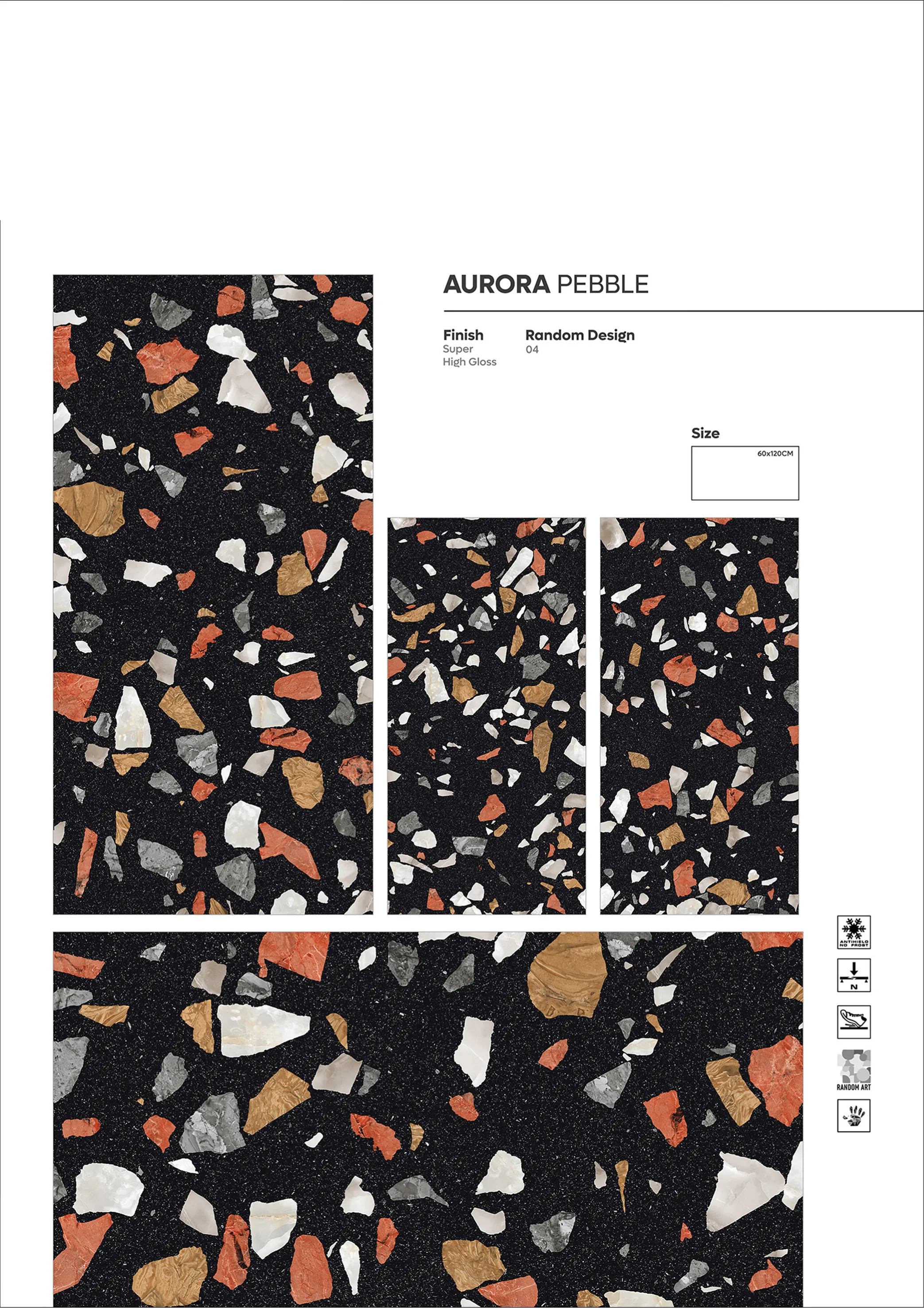 SUPER HIGHLOSSY VOl-1 - Design 39 - 600x1200mm Super High Gloss