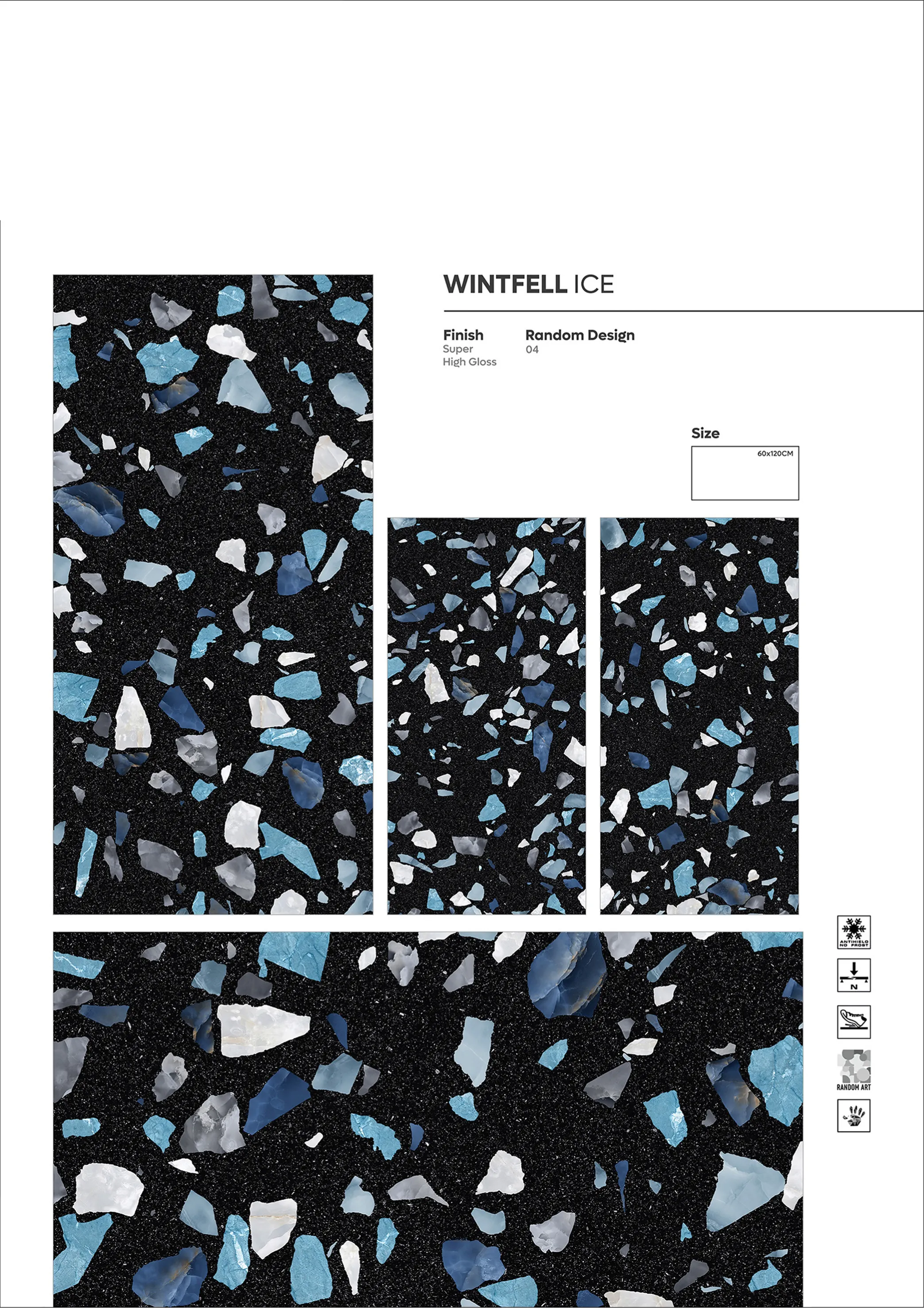 SUPER HIGHLOSSY VOl-1 - Design 40 - 600x1200mm Super High Gloss