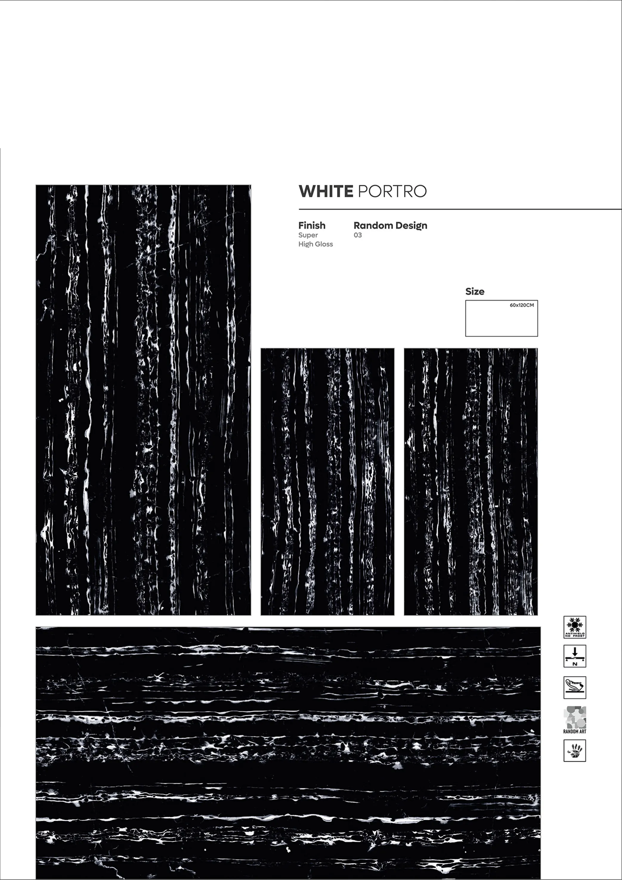 SUPER HIGHLOSSY VOl-1 - Design 45 - 600x1200mm Super High Gloss
