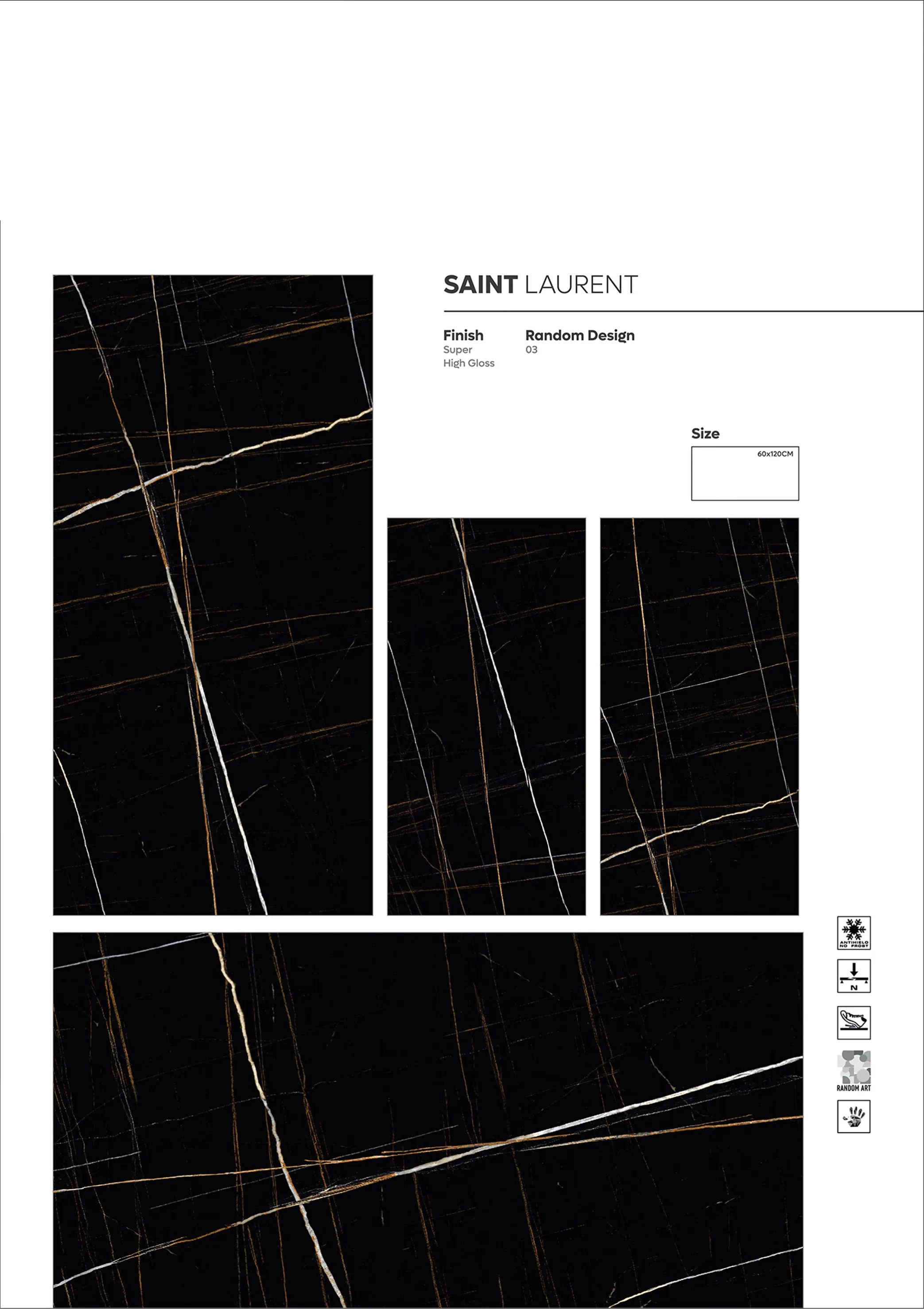 SUPER HIGHLOSSY VOl-1 - Design 50 - 600x1200mm Super High Gloss