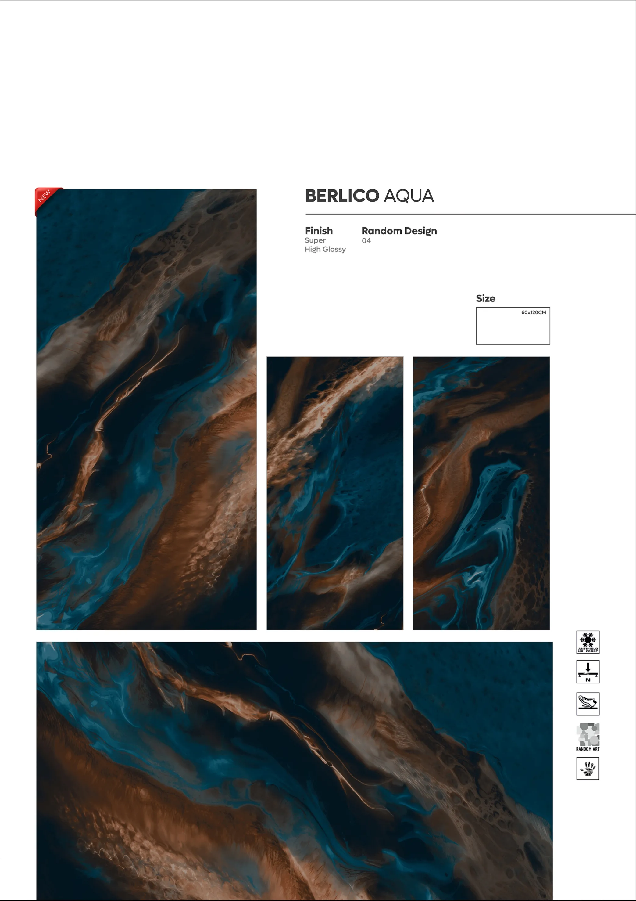 SUPER HIGHLOSSY VOl-2 - Design 3 - 600x1200mm Super High Gloss