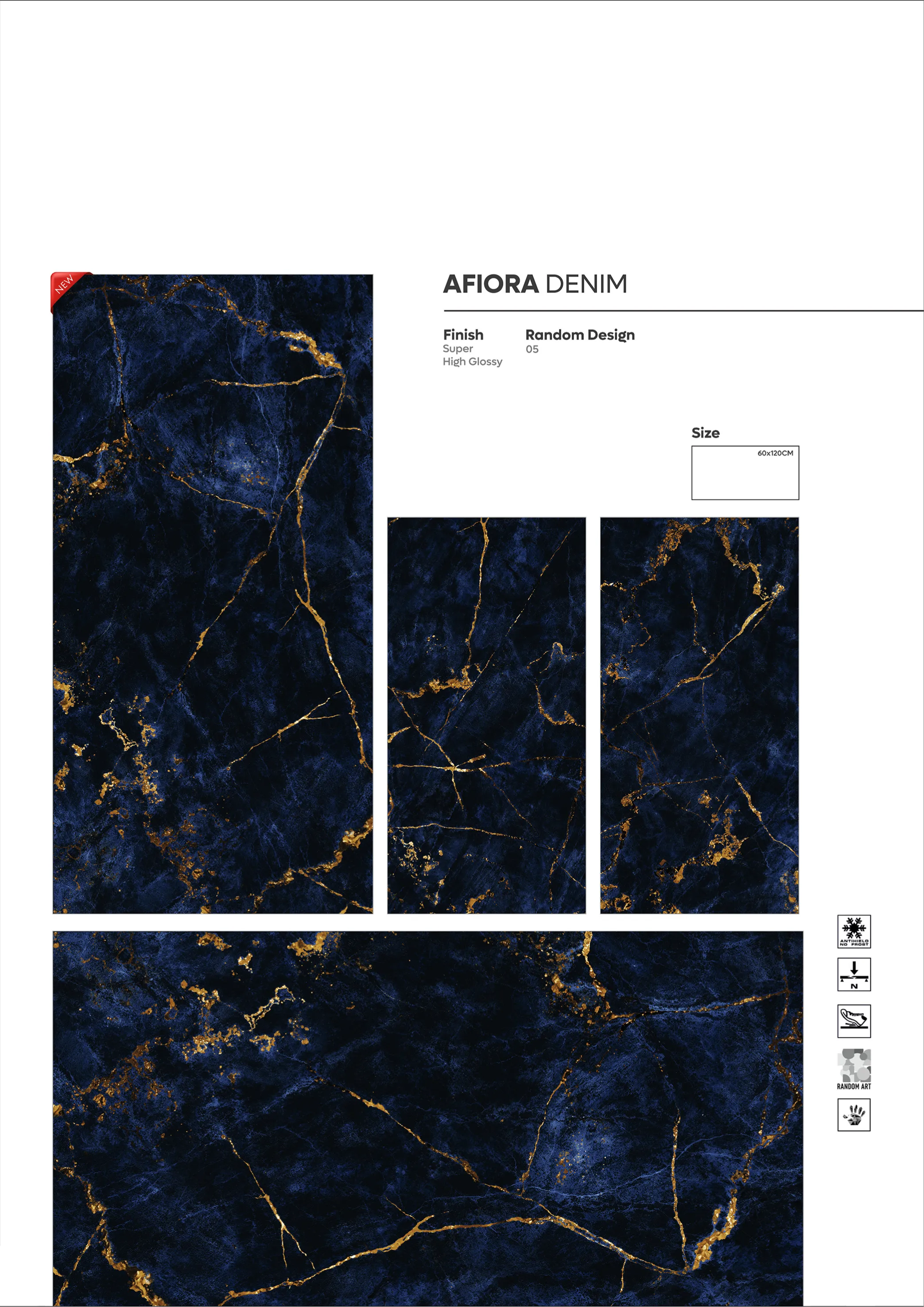 SUPER HIGHLOSSY VOl-2 - Design 5 - 600x1200mm Super High Gloss