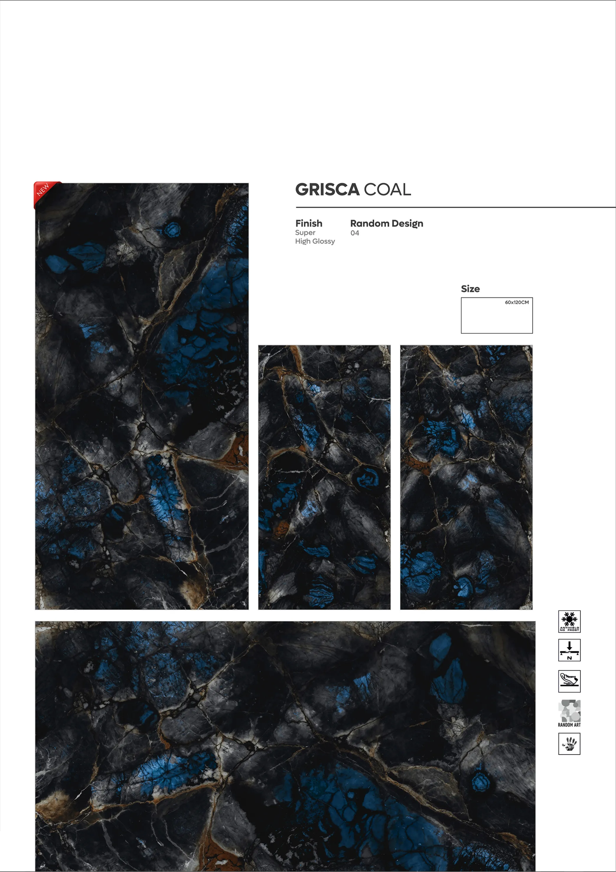 SUPER HIGHLOSSY VOl-2 - Design 6 - 600x1200mm Super High Gloss