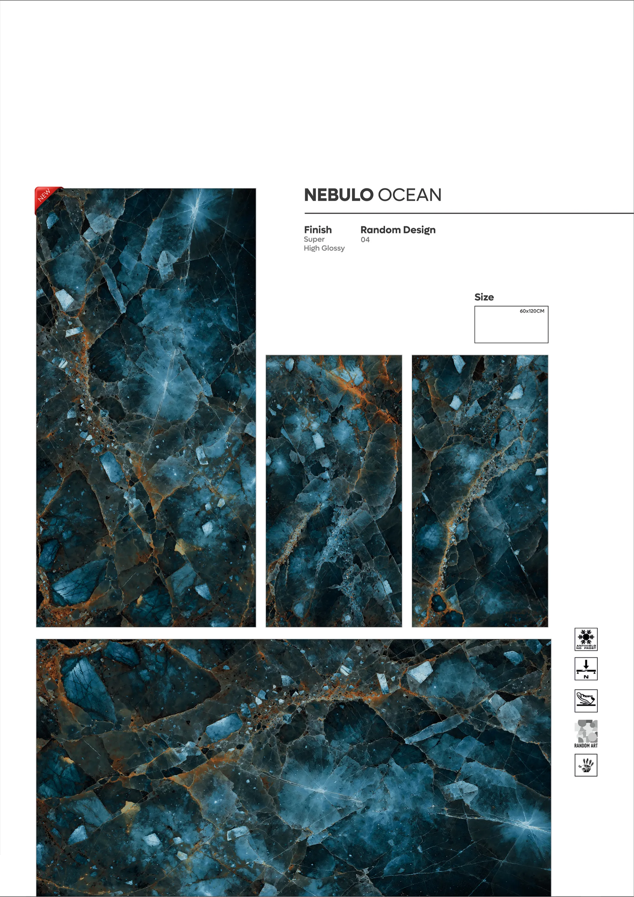 SUPER HIGHLOSSY VOl-2 - Design 10 - 600x1200mm Super High Gloss