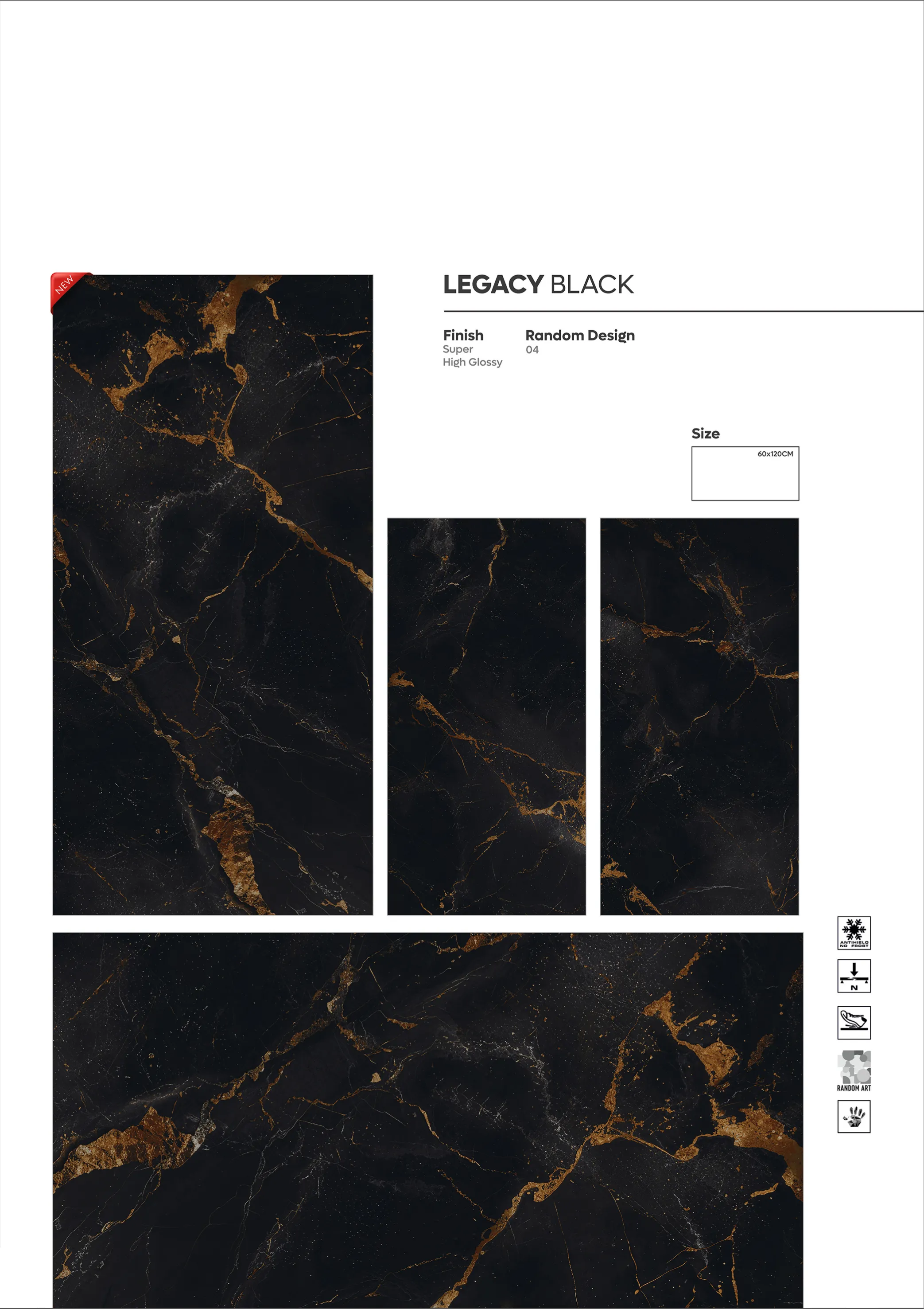SUPER HIGHLOSSY VOl-2 - Design 11 - 600x1200mm Super High Gloss