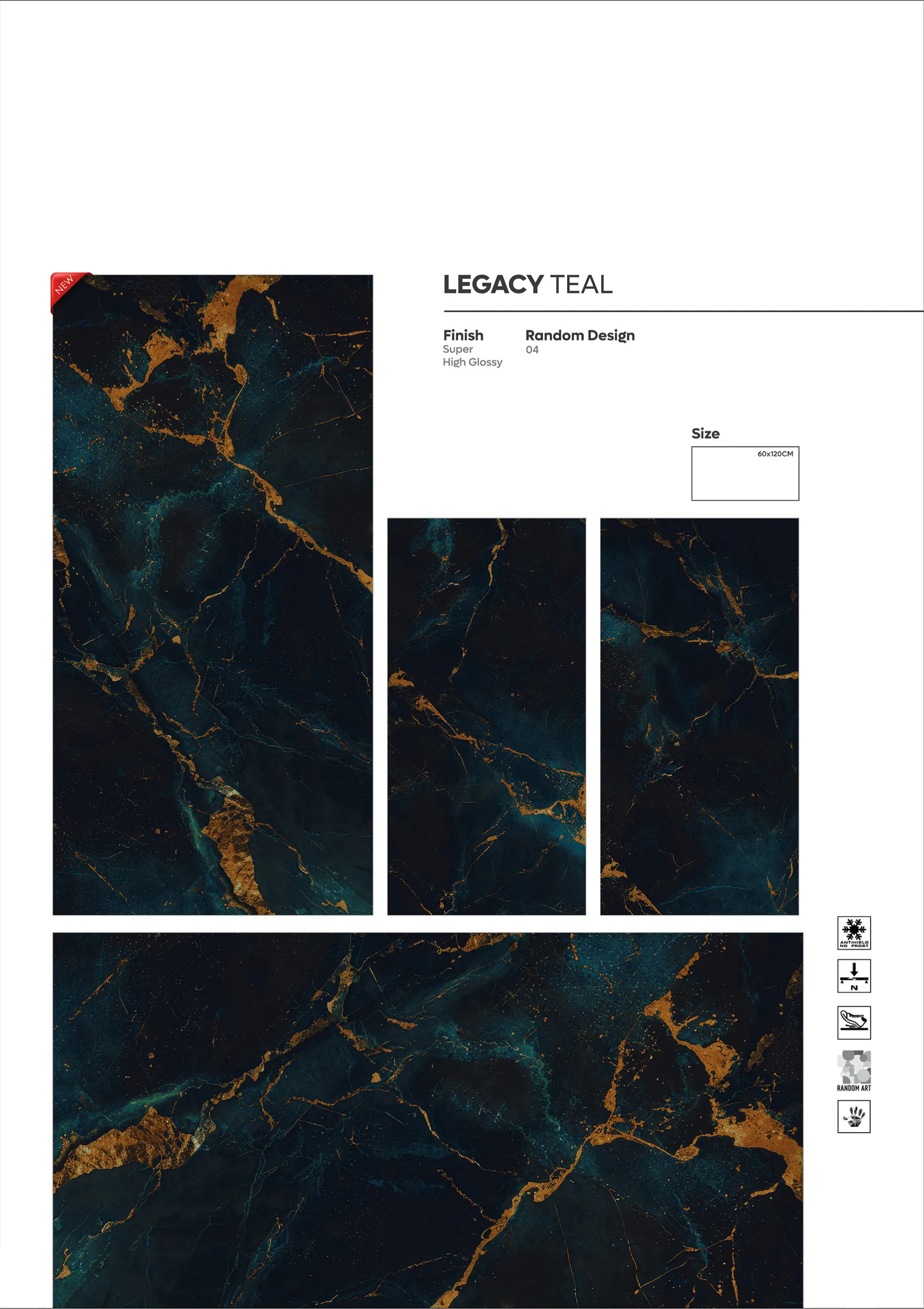 SUPER HIGHLOSSY VOl-2 - Design 12 - 600x1200mm Super High Gloss