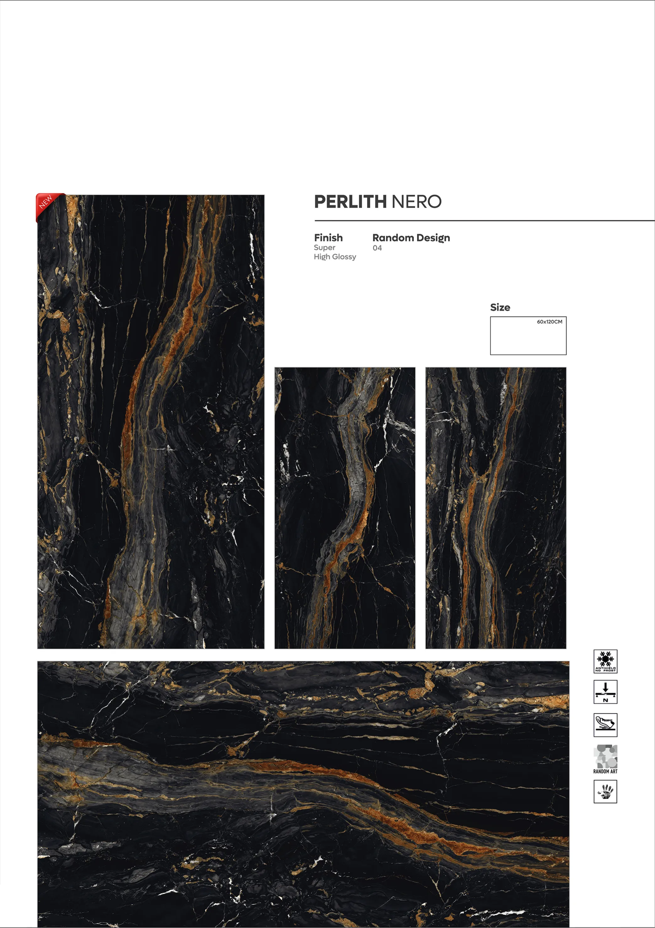 SUPER HIGHLOSSY VOl-2 - Design 16 - 600x1200mm Super High Gloss