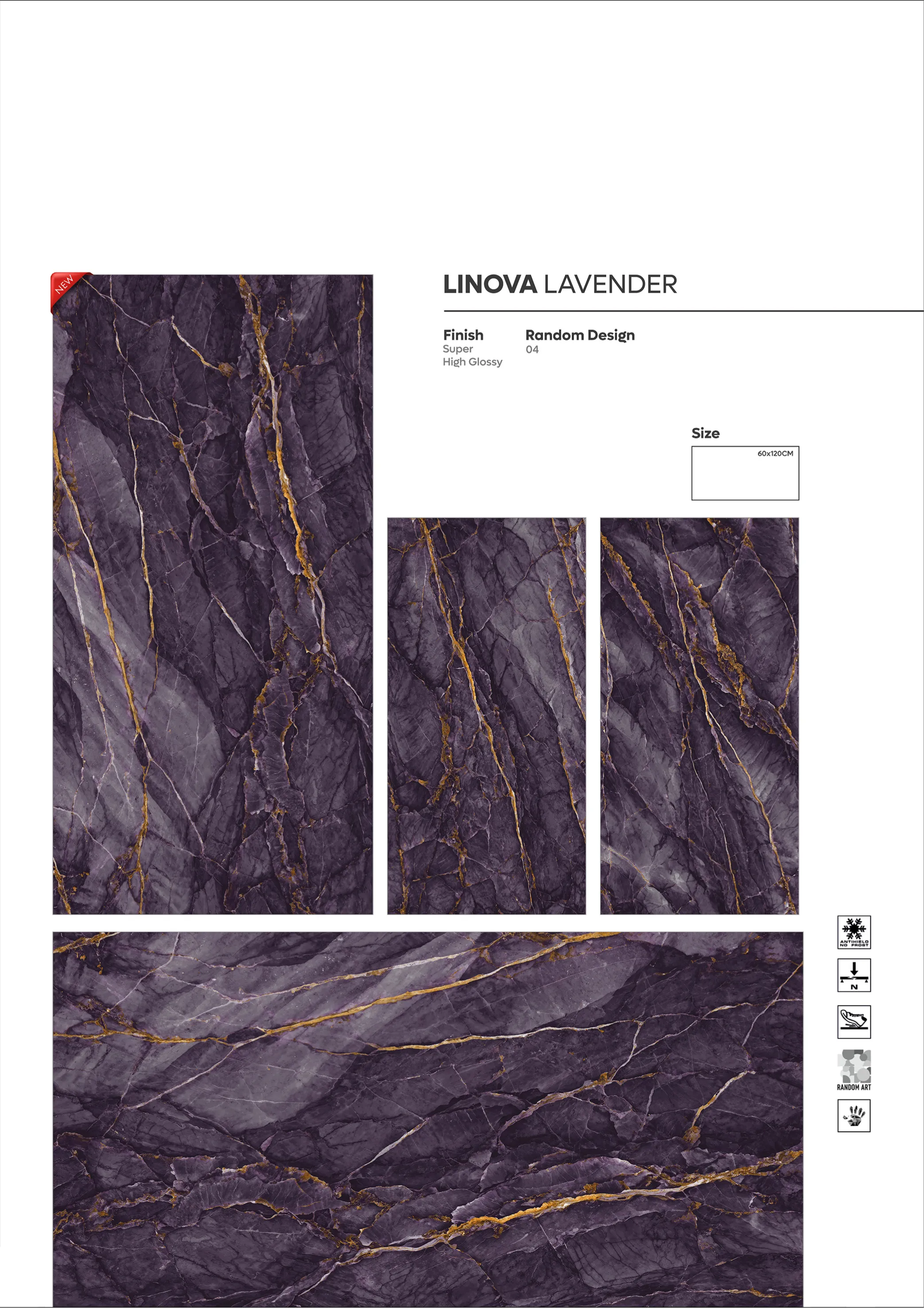 SUPER HIGHLOSSY VOl-2 - Design 18 - 600x1200mm Super High Gloss