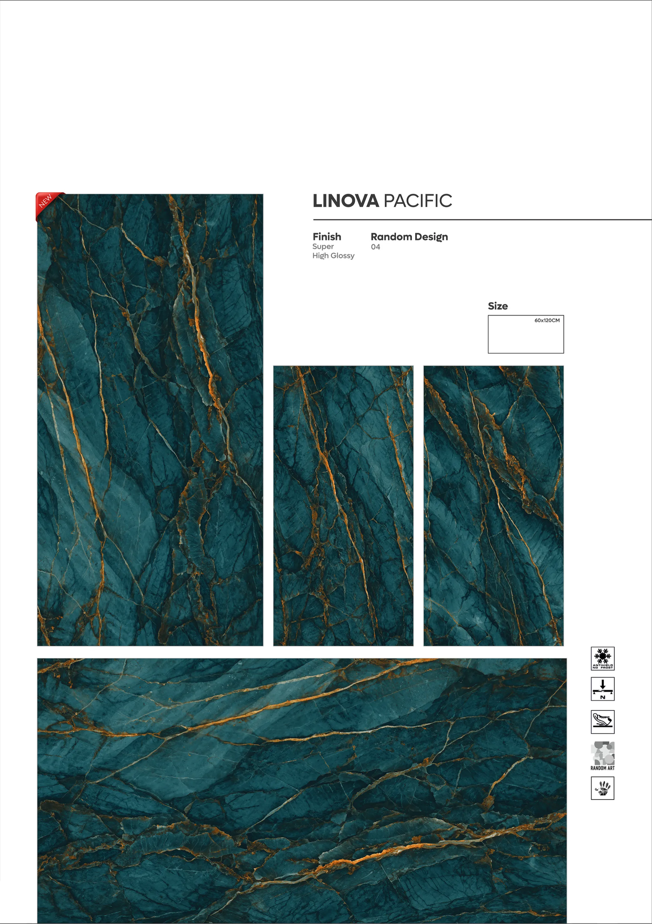 SUPER HIGHLOSSY VOl-2 - Design 20 - 600x1200mm Super High Gloss