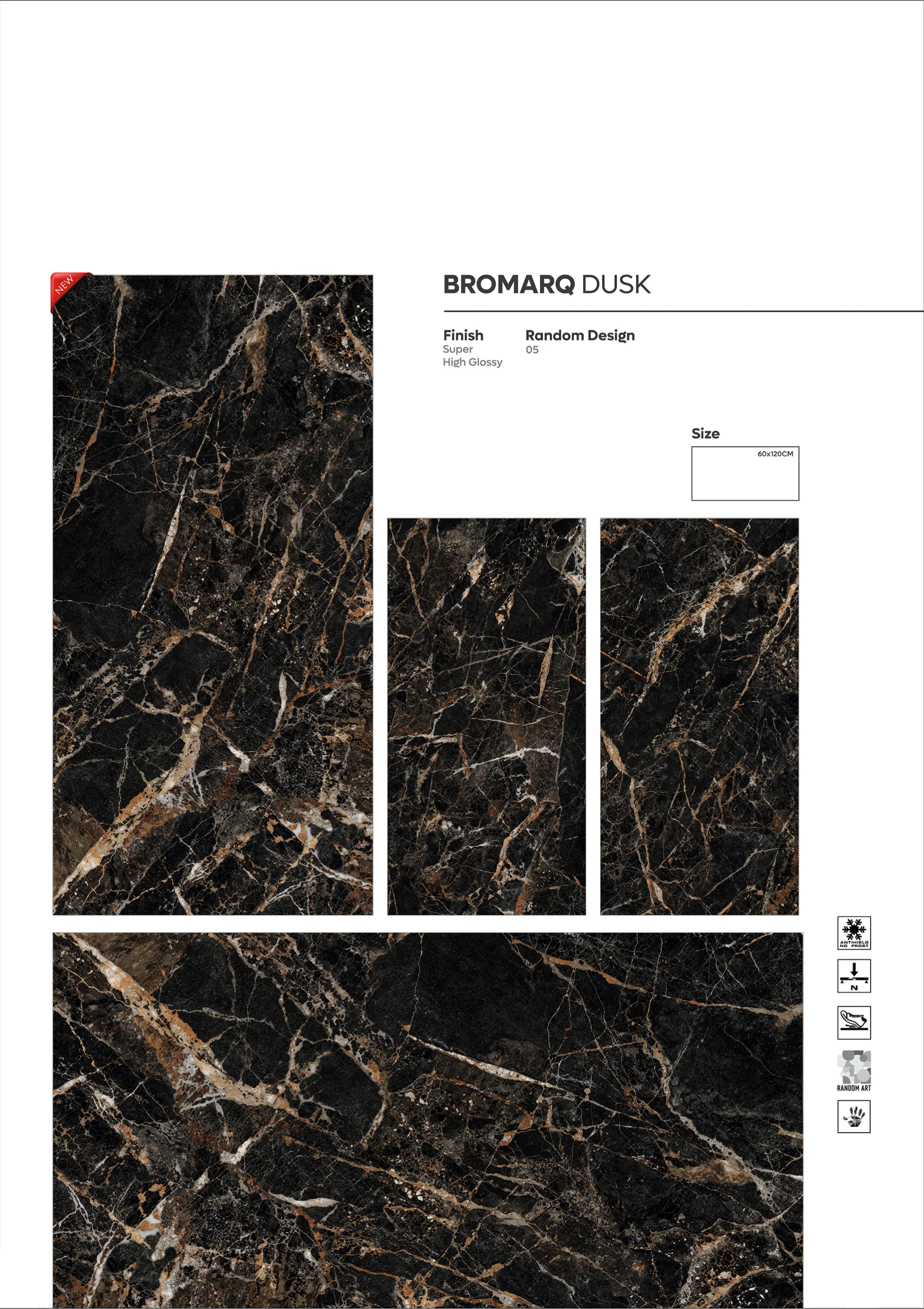 SUPER HIGHLOSSY VOl-2 - Design 23 - 600x1200mm Super High Gloss