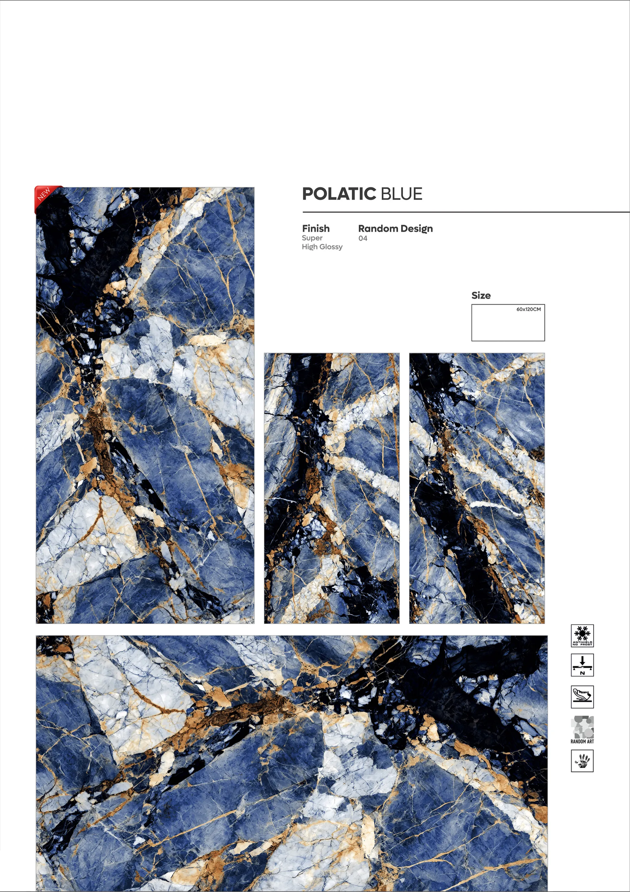 SUPER HIGHLOSSY VOl-2 - Design 30 - 600x1200mm Super High Gloss