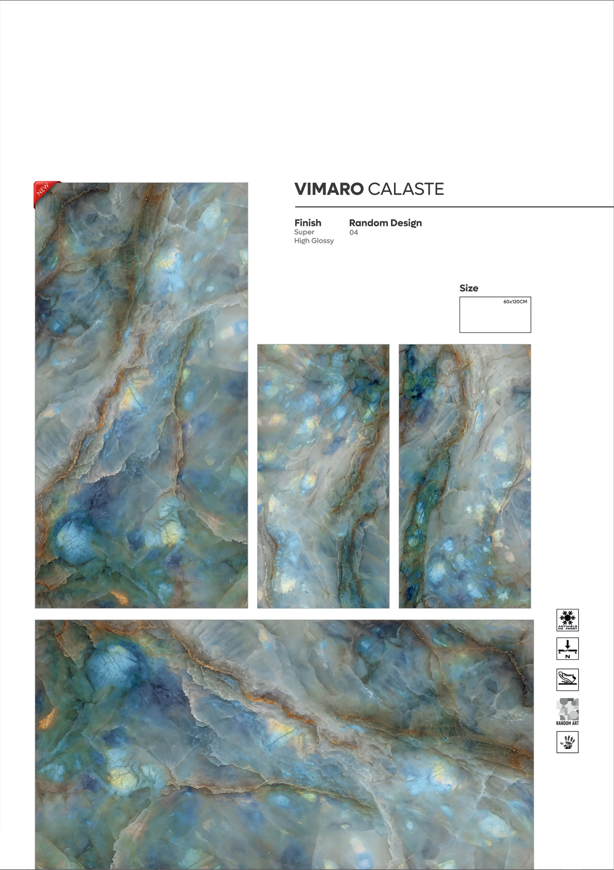 SUPER HIGHLOSSY VOl-2 - Design 33 - 600x1200mm Super High Gloss