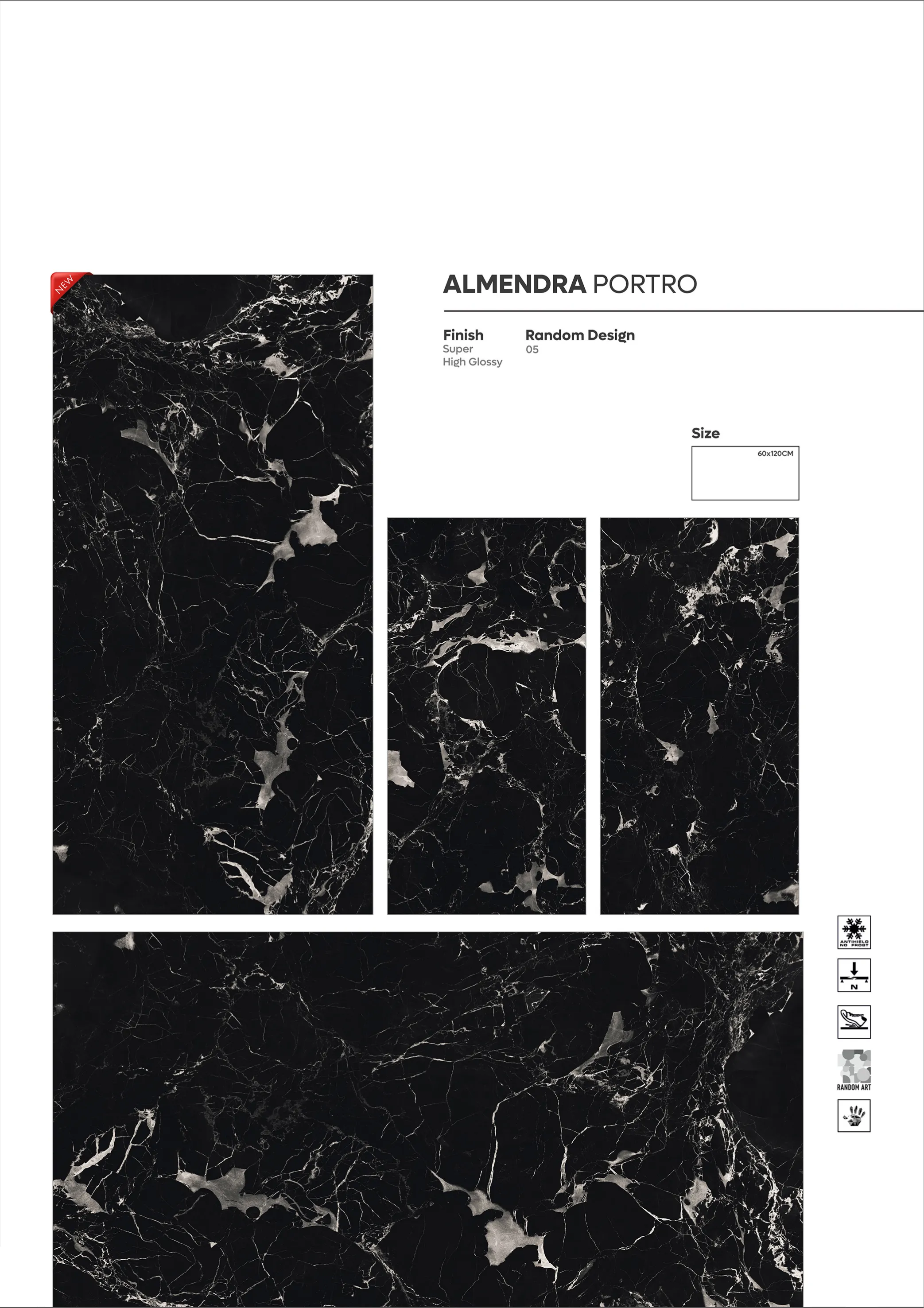 SUPER HIGHLOSSY VOl-2 - Design 35 - 600x1200mm Super High Gloss
