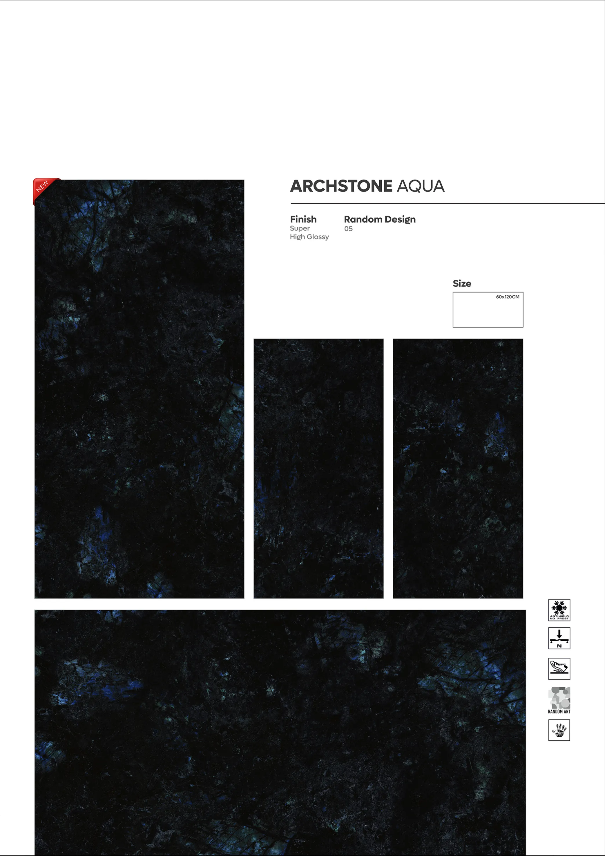 SUPER HIGHLOSSY VOl-2 - Design 36 - 600x1200mm Super High Gloss