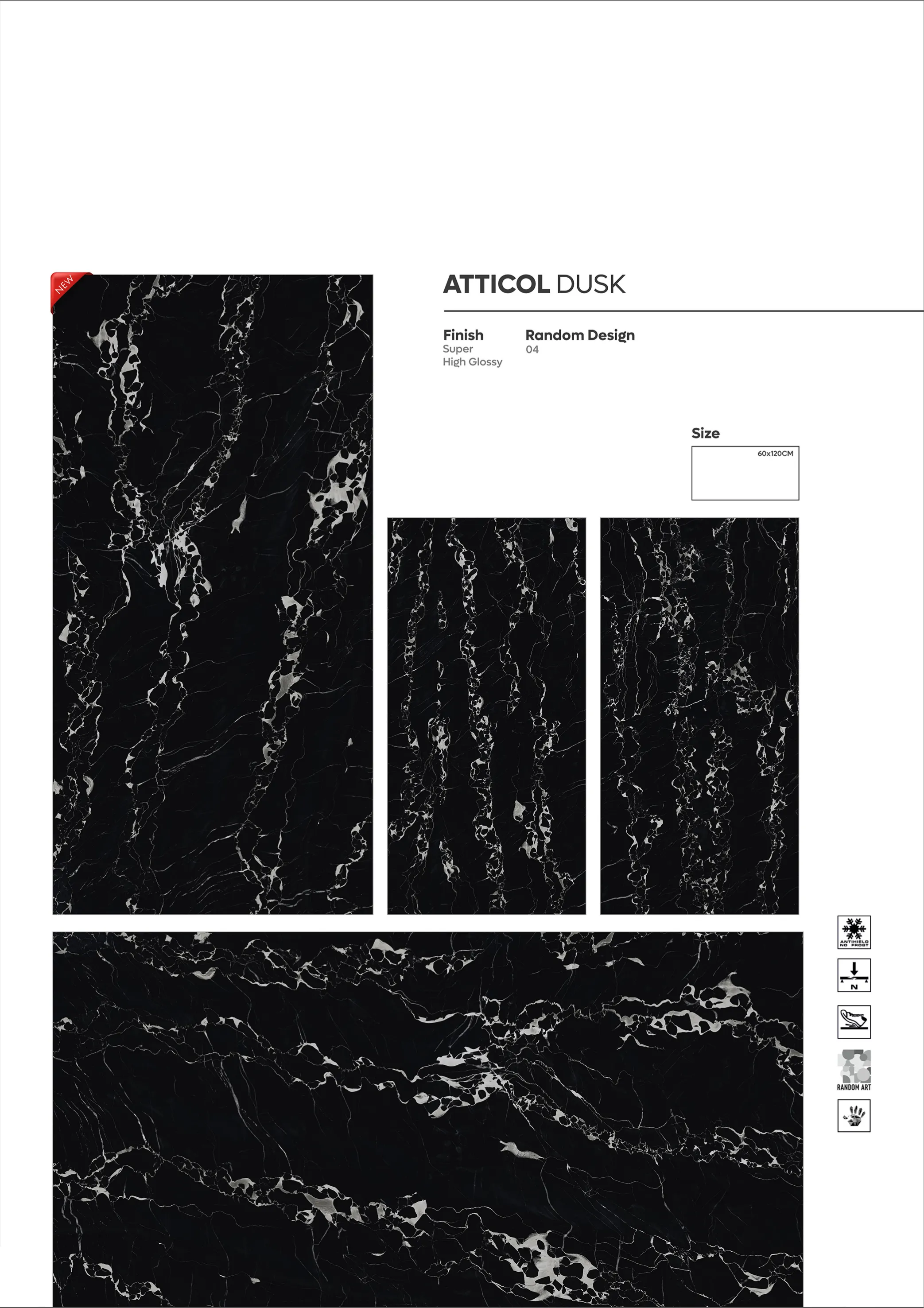 SUPER HIGHLOSSY VOl-2 - Design 37 - 600x1200mm Super High Gloss