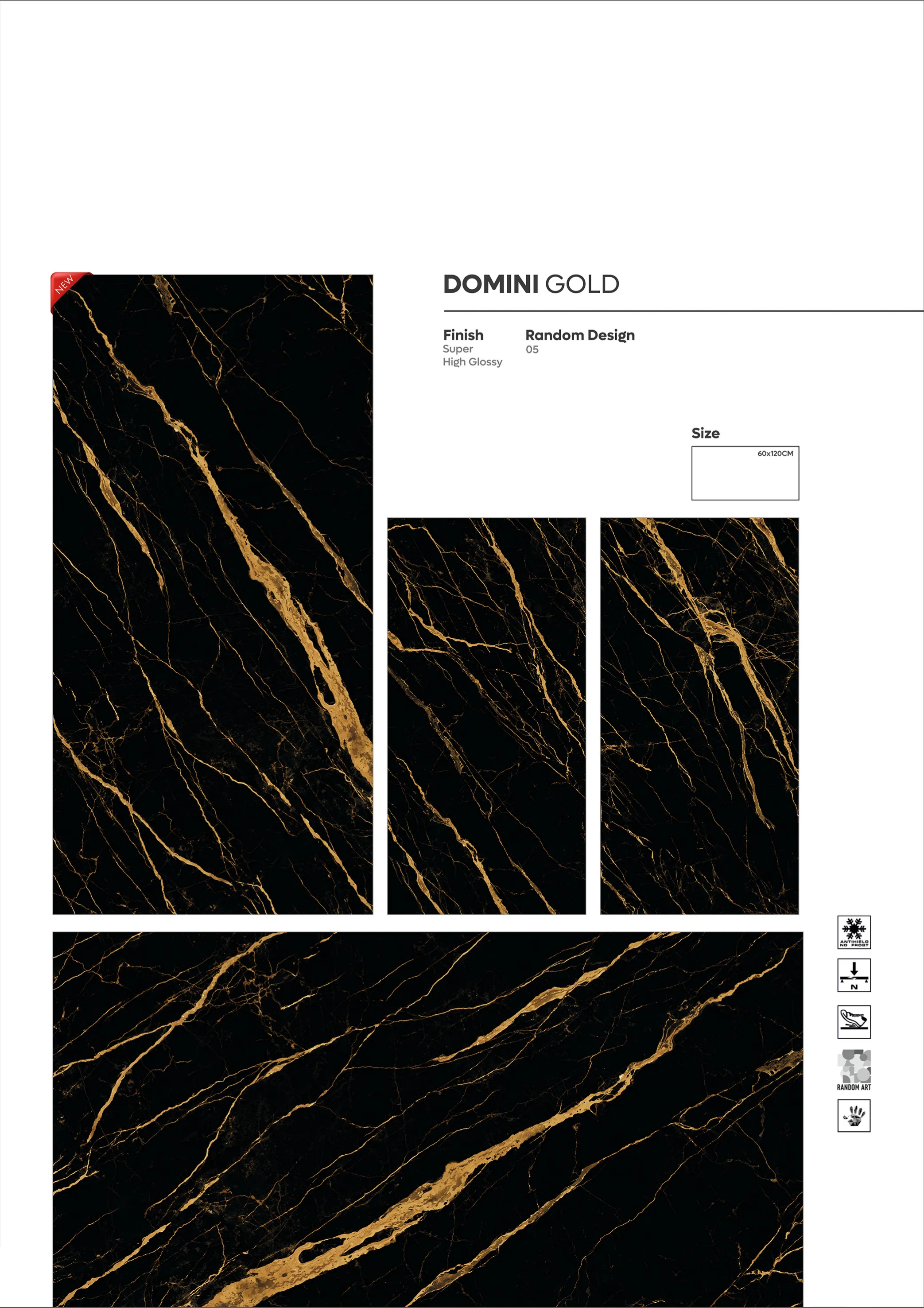 SUPER HIGHLOSSY VOl-2 - Design 40 - 600x1200mm Super High Gloss