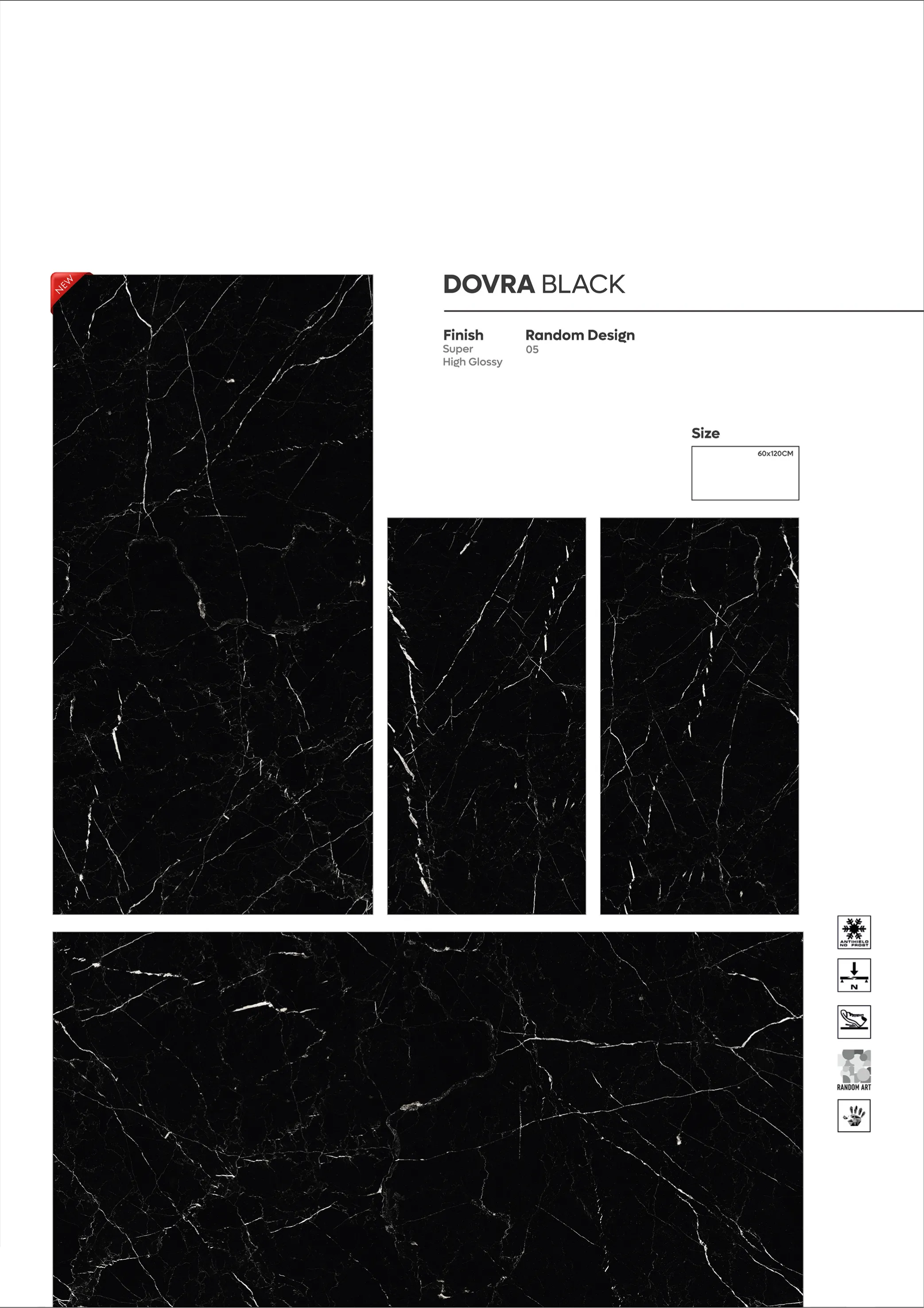 SUPER HIGHLOSSY VOl-2 - Design 41 - 600x1200mm Super High Gloss