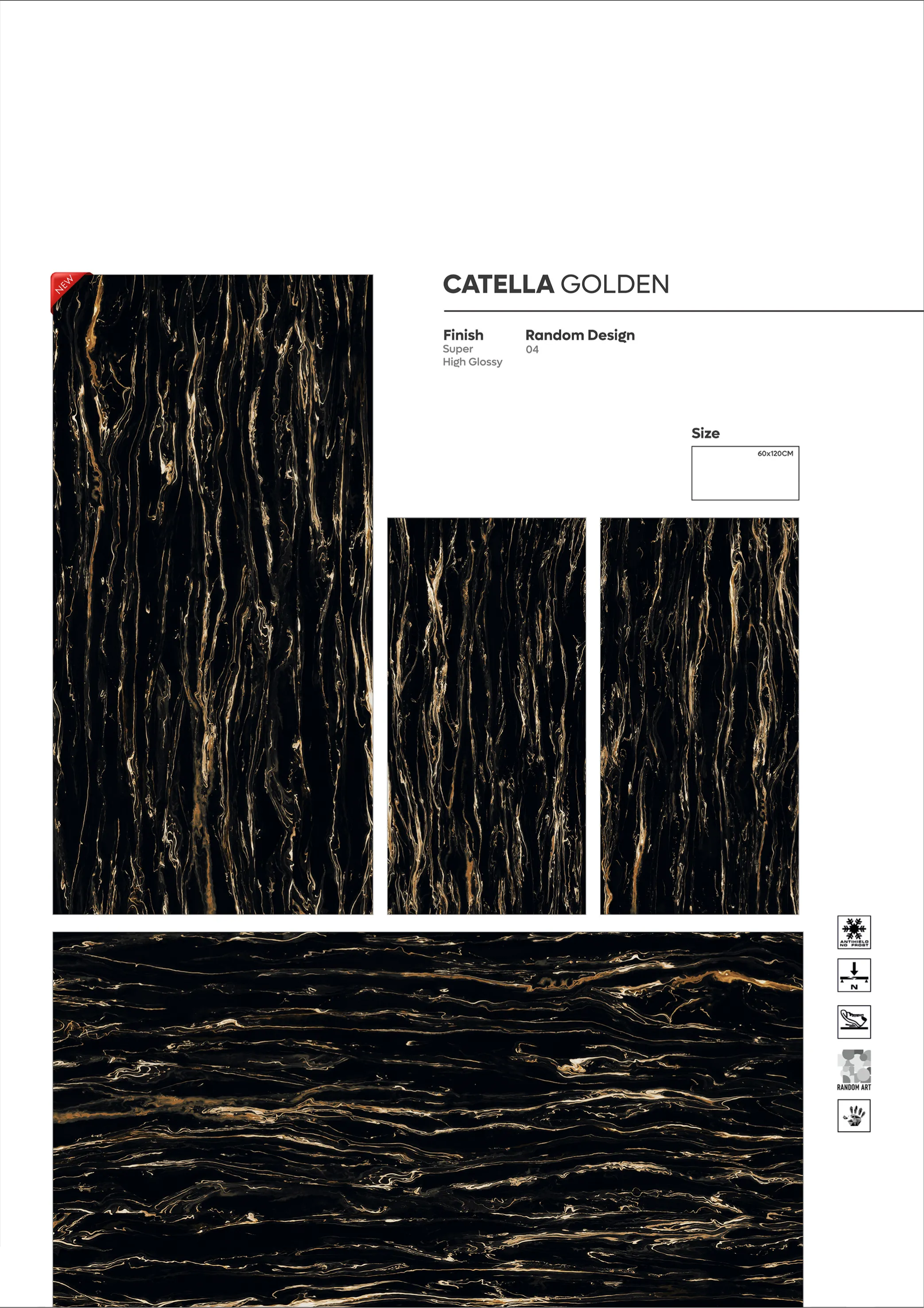 SUPER HIGHLOSSY VOl-2 - Design 42 - 600x1200mm Super High Gloss