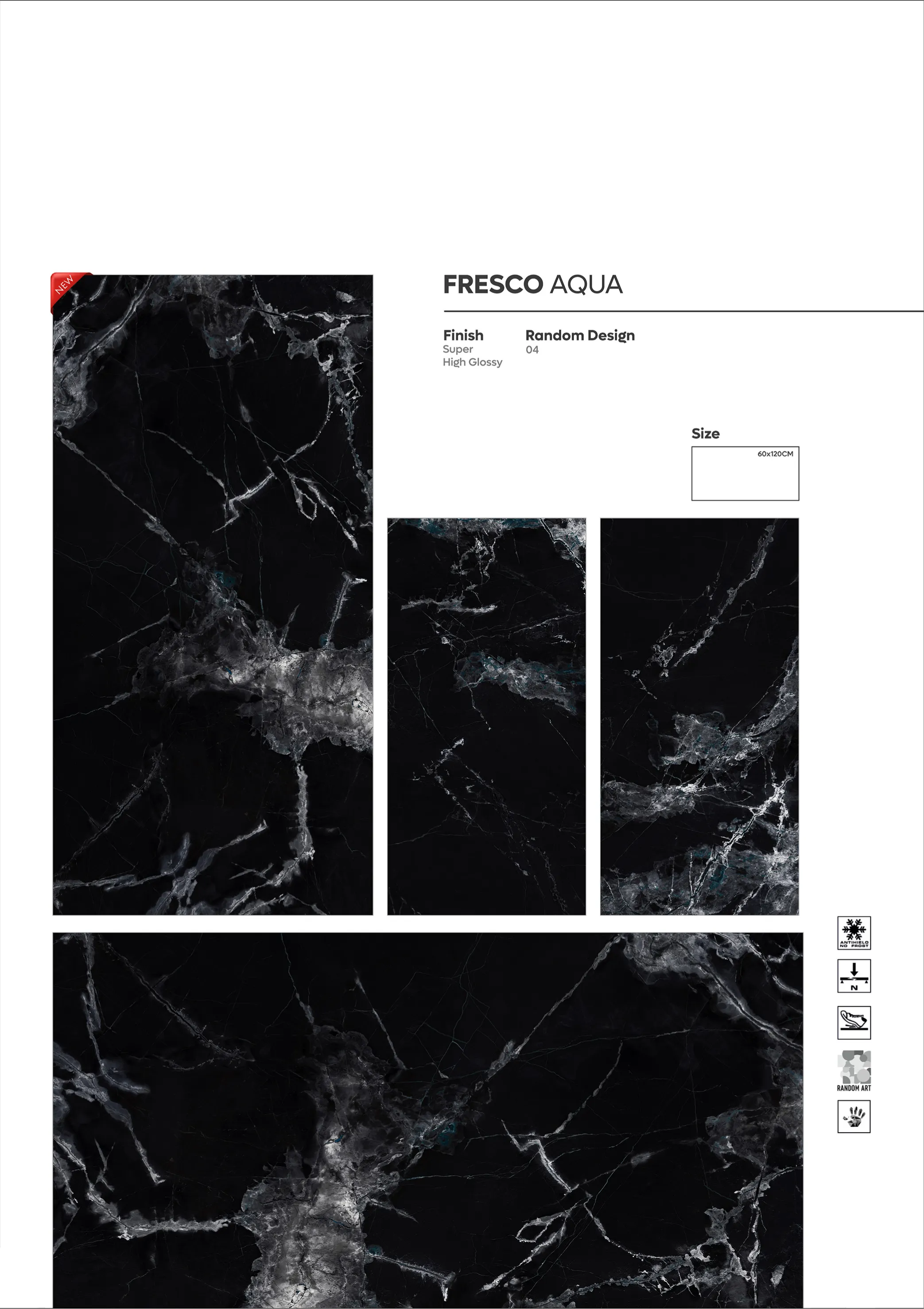 SUPER HIGHLOSSY VOl-2 - Design 44 - 600x1200mm Super High Gloss