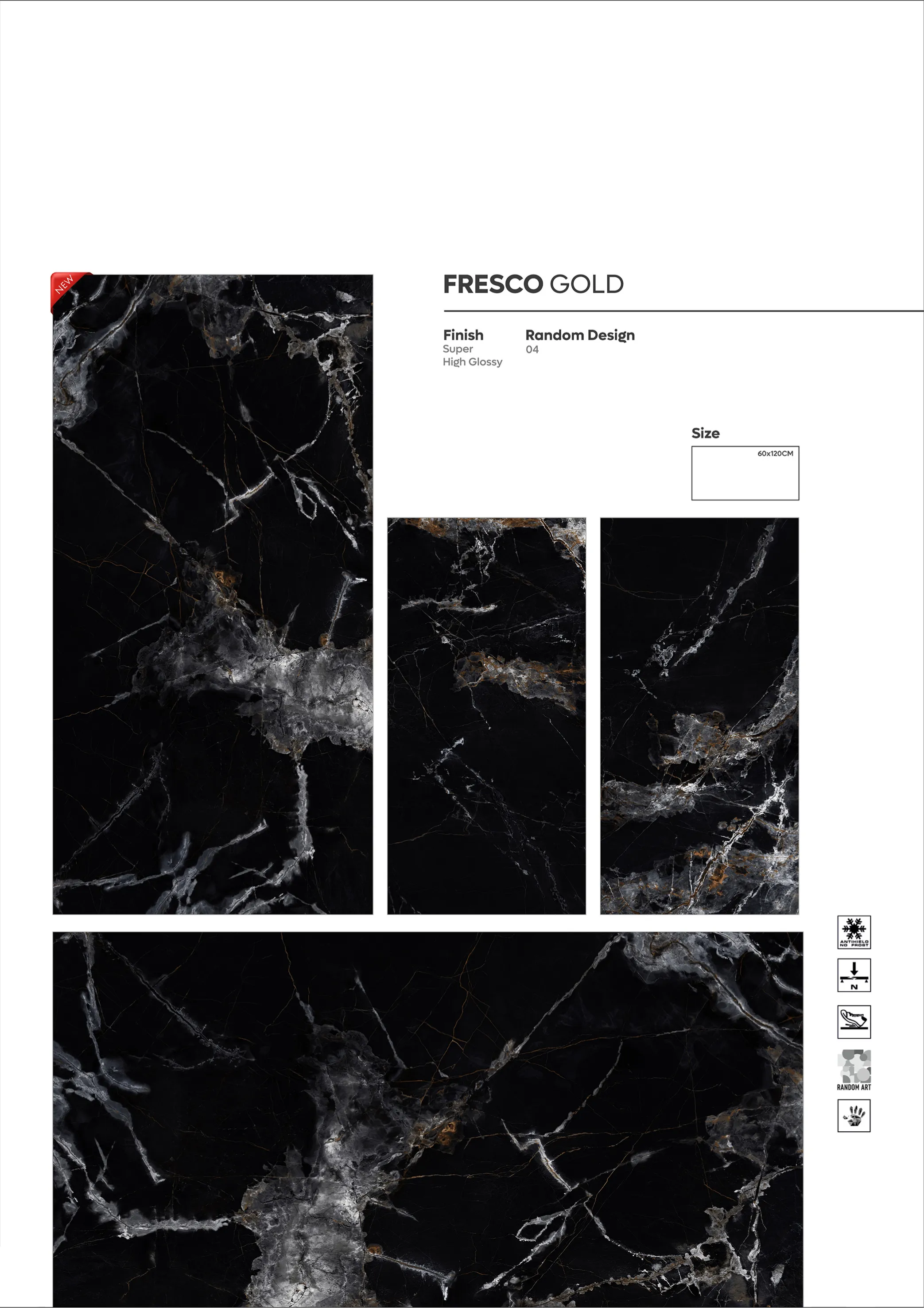 SUPER HIGHLOSSY VOl-2 - Design 45 - 600x1200mm Super High Gloss
