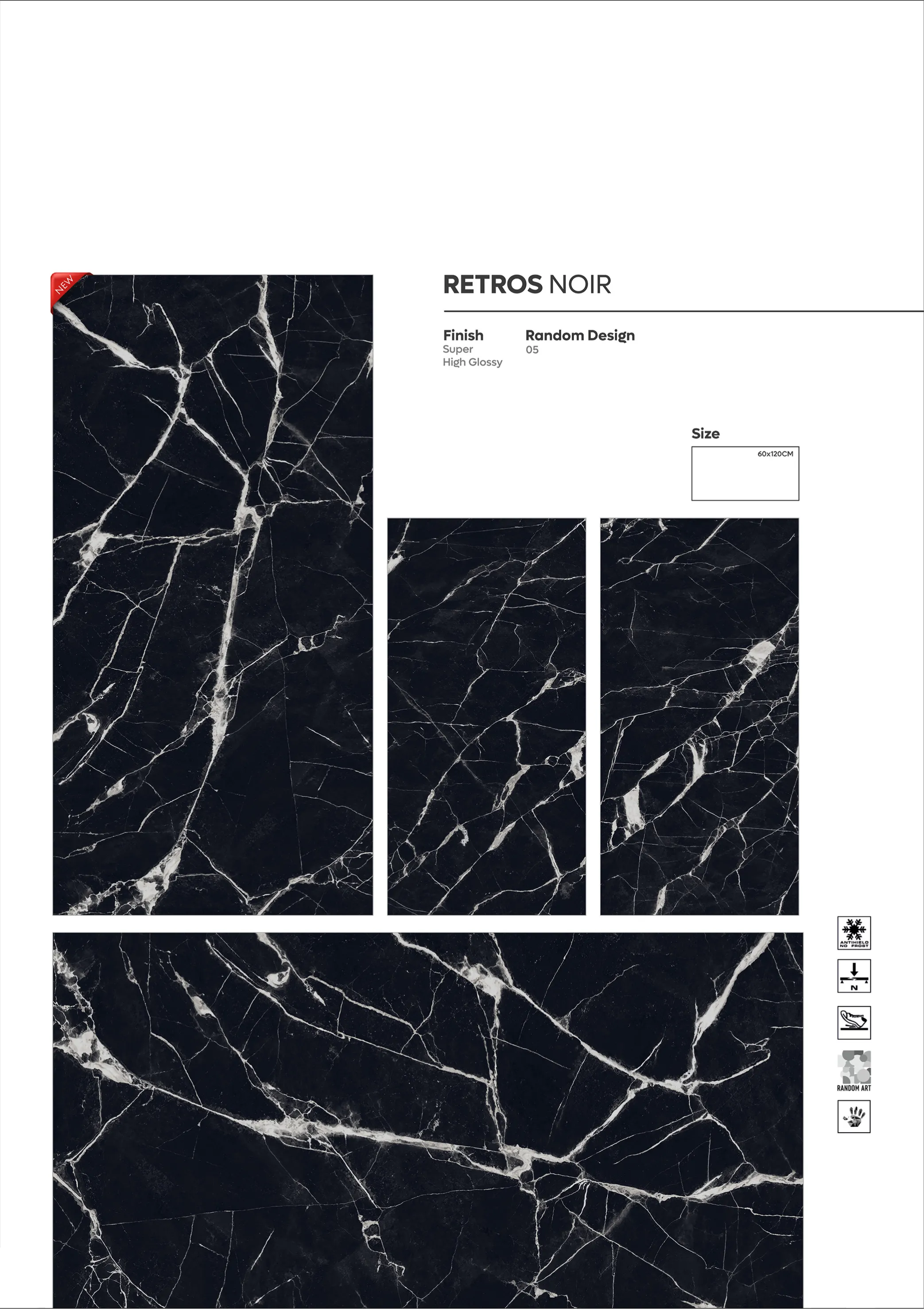 SUPER HIGHLOSSY VOl-2 - Design 47 - 600x1200mm Super High Gloss