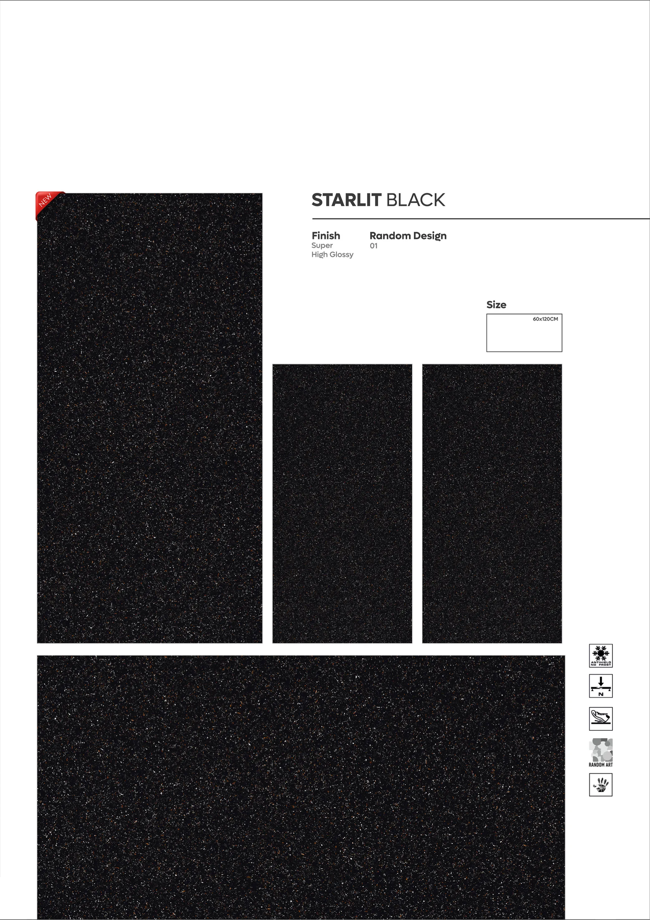 SUPER HIGHLOSSY VOl-2 - Design 49 - 600x1200mm Super High Gloss