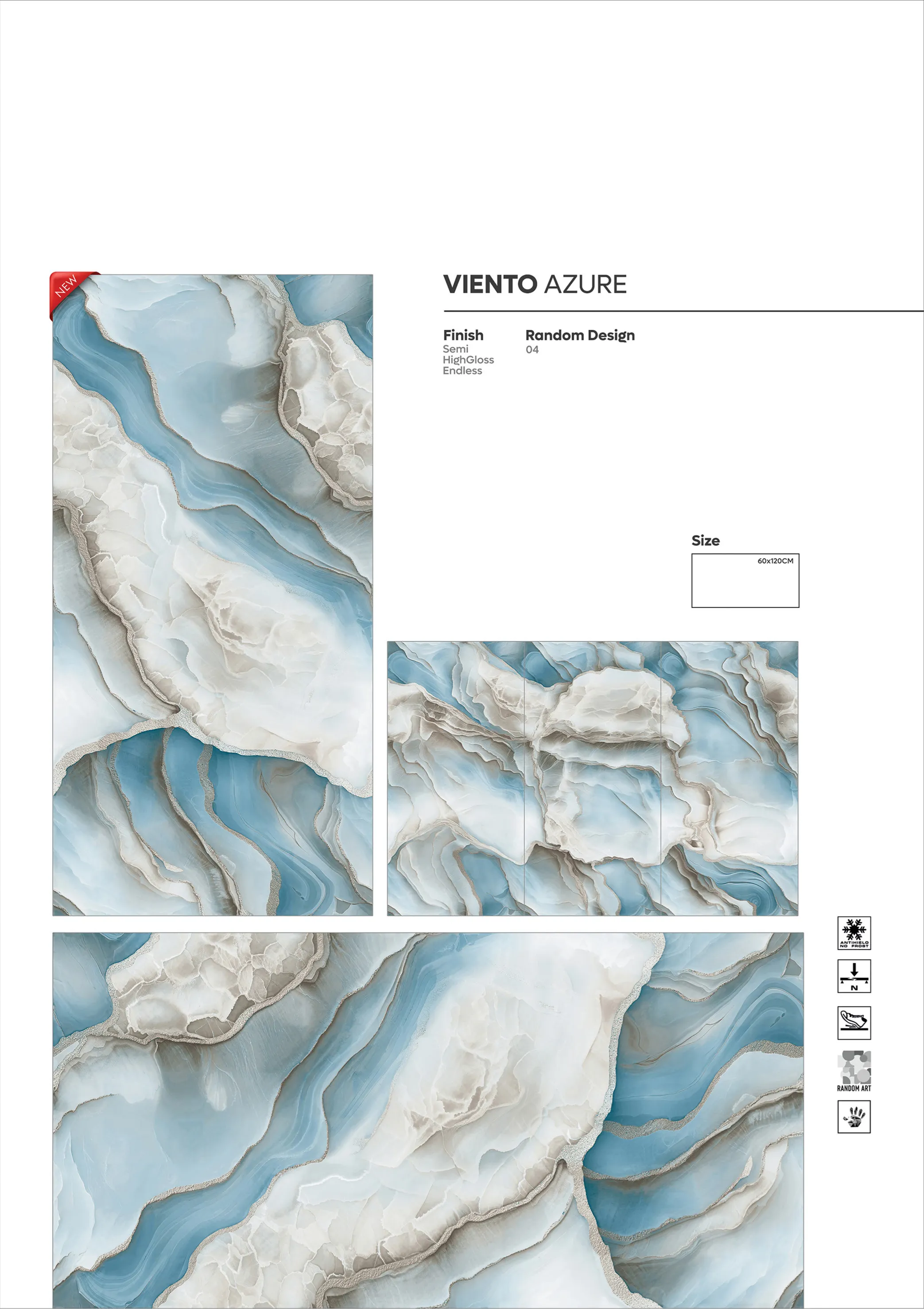 TECNOST SERIES - Design 2 - 600x1200mm Glossy