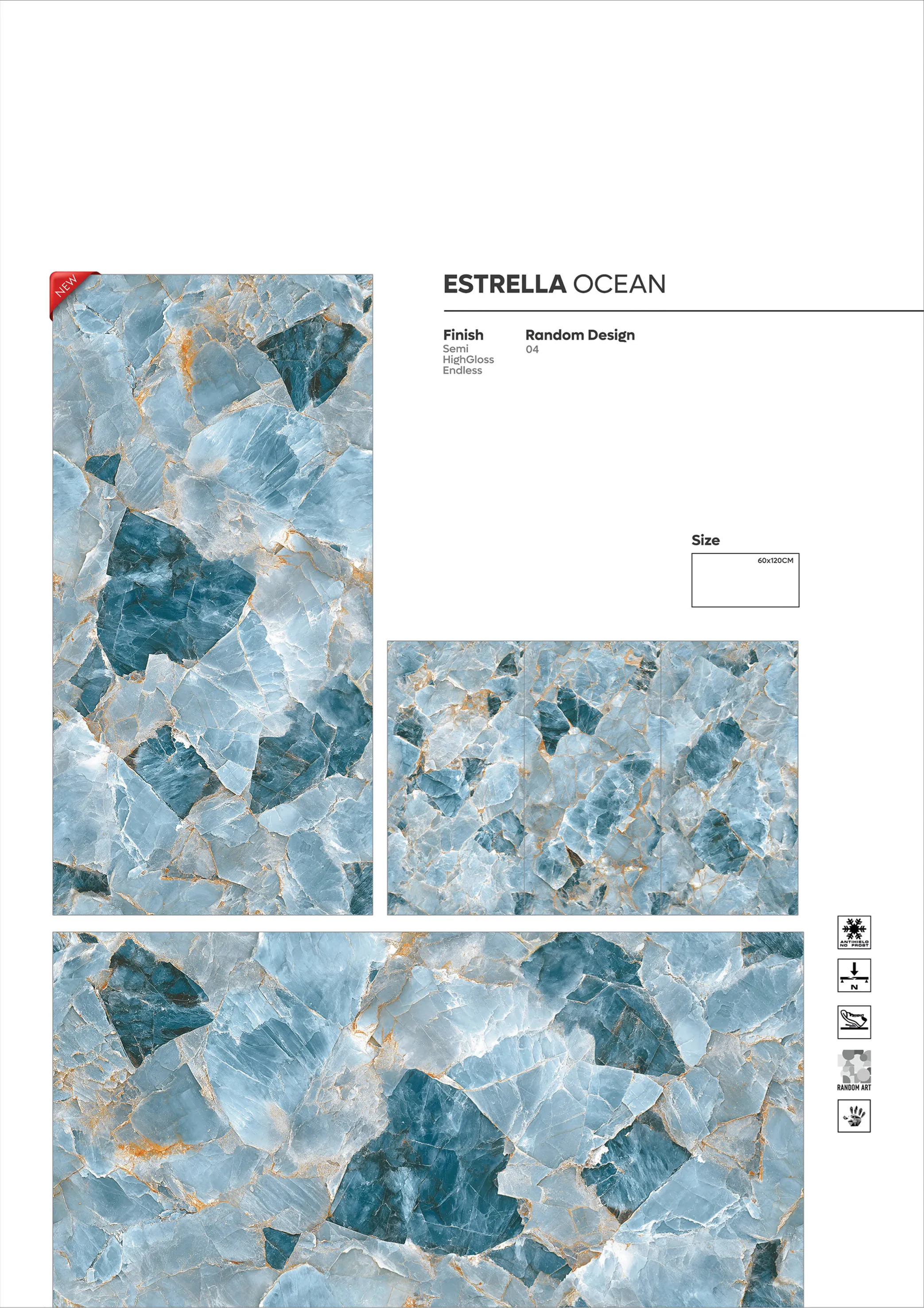TECNOST SERIES - Design 6 - 600x1200mm Glossy