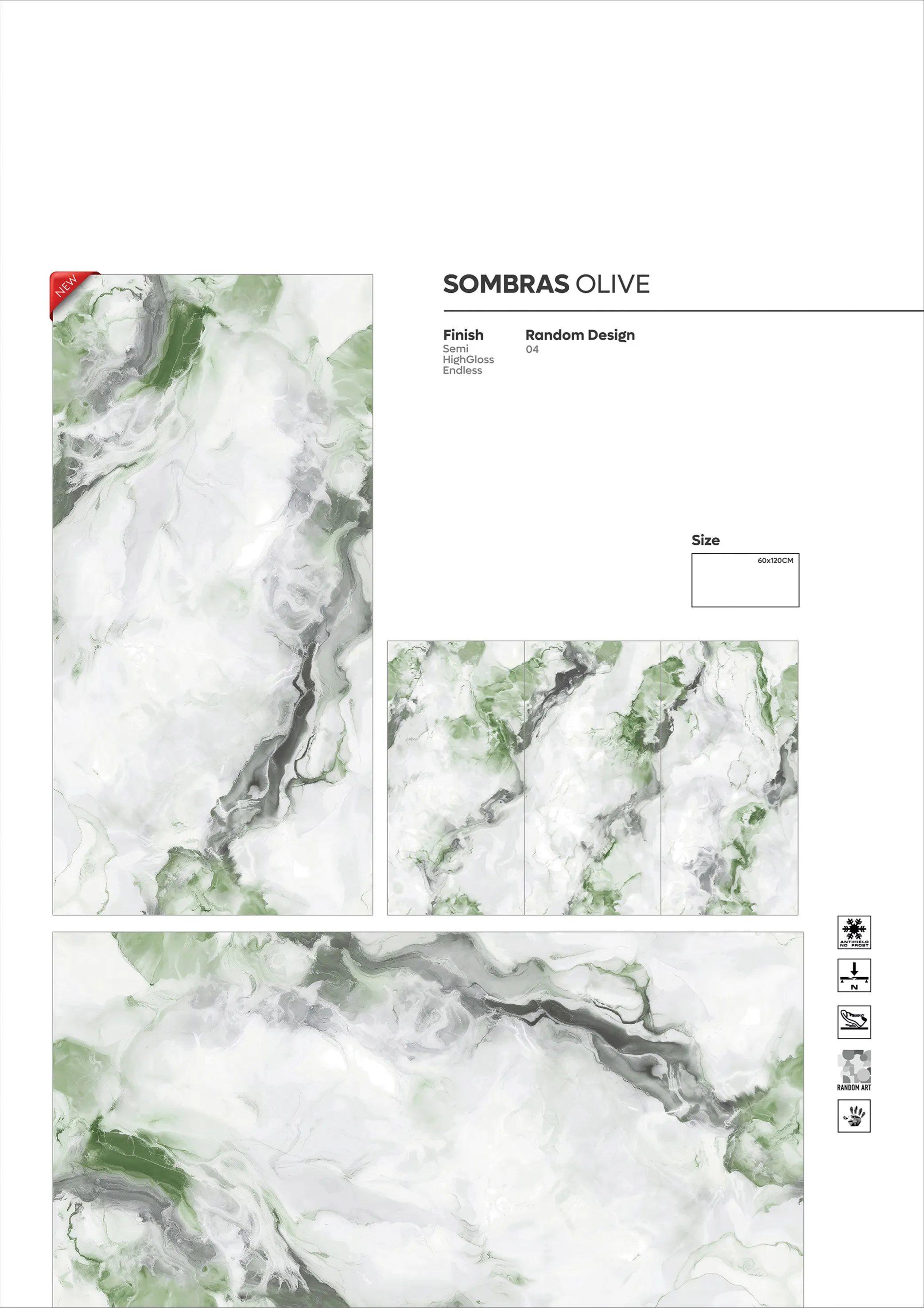 TECNOST SERIES - Design 9 - 600x1200mm Glossy