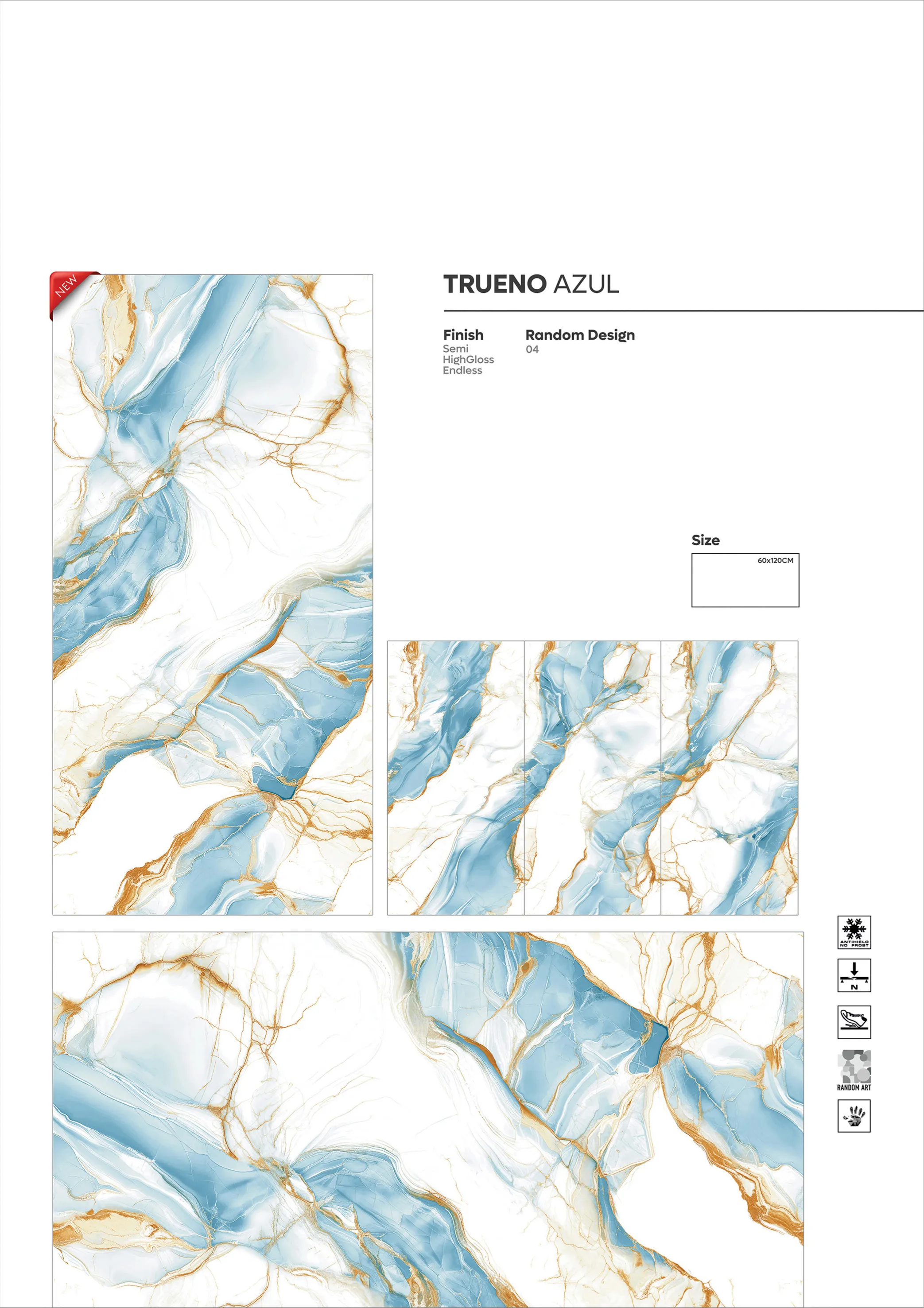 TECNOST SERIES - Design 12 - 600x1200mm Glossy