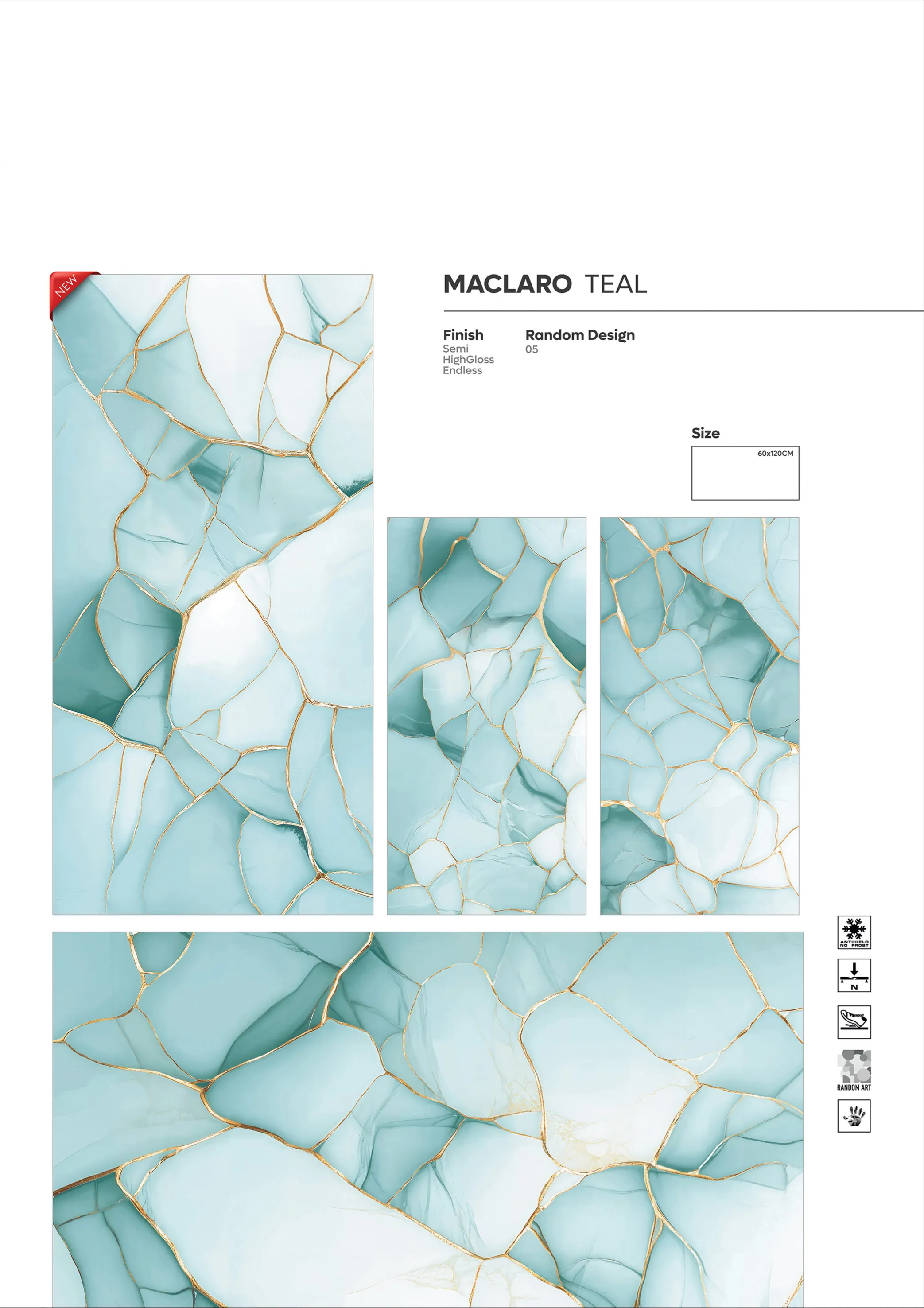 TECNOST SERIES - Design 23 - 600x1200mm Glossy