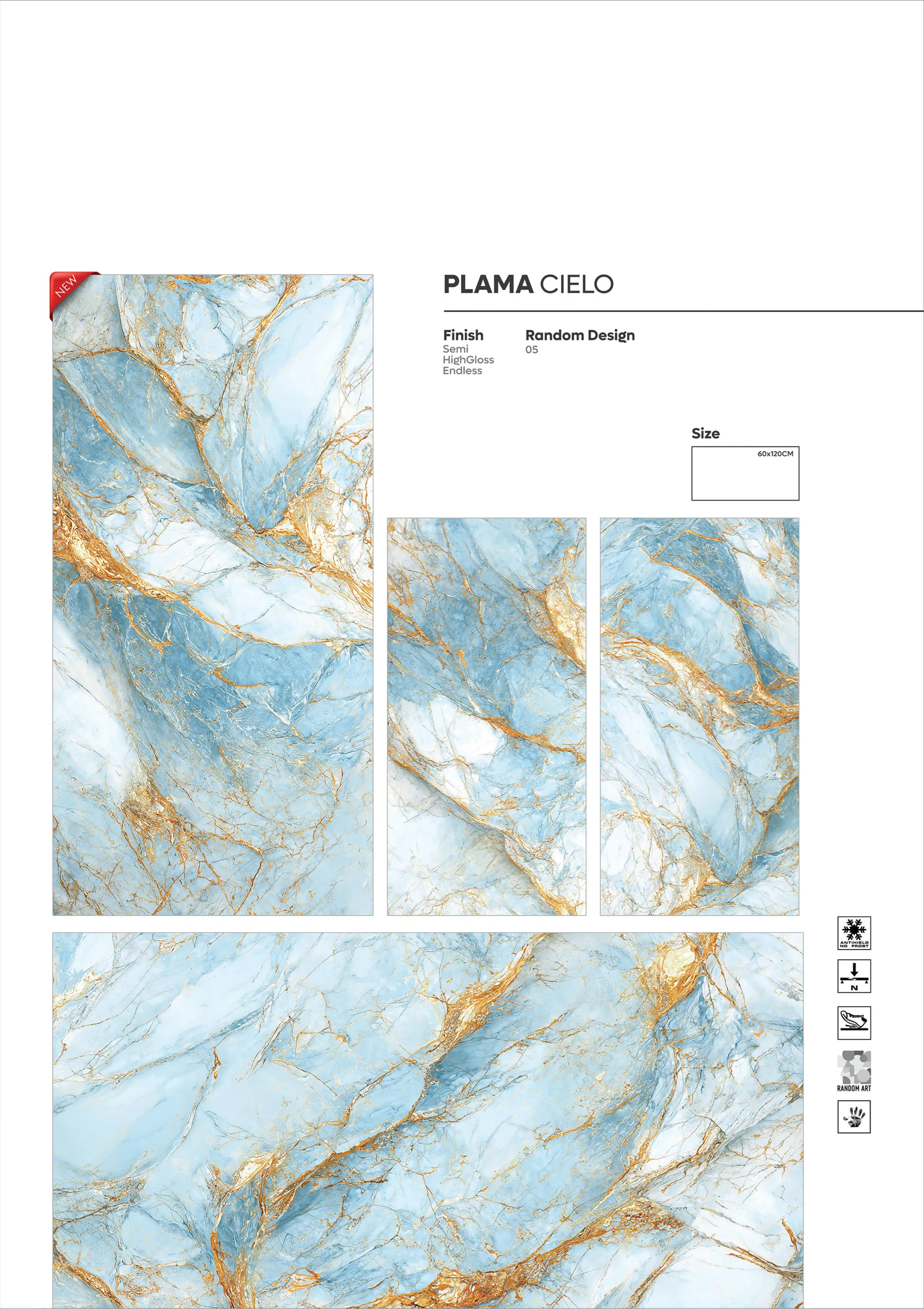TECNOST SERIES - Design 25 - 600x1200mm Glossy