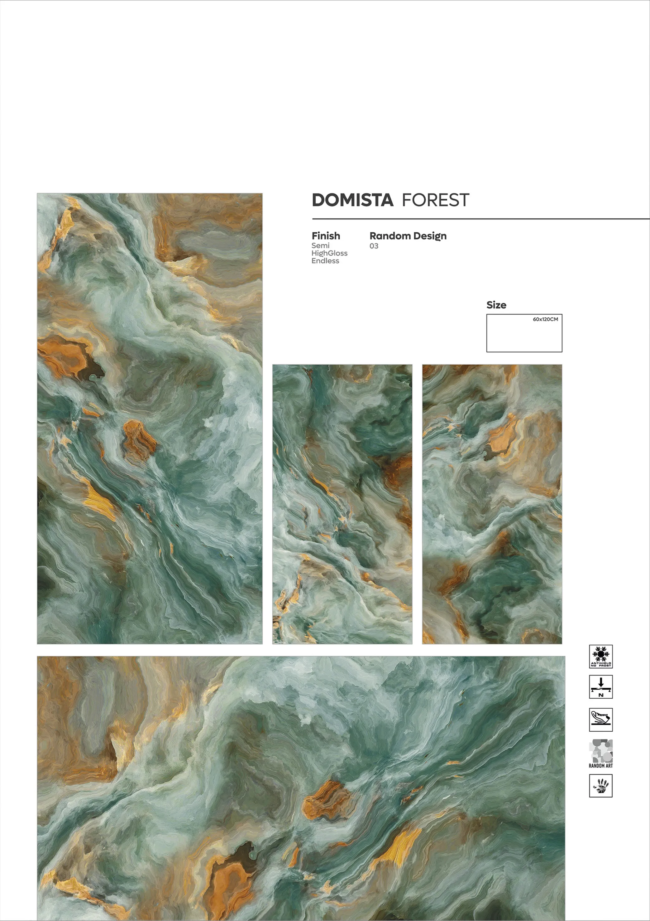 TECNOST SERIES - Design 33 - 600x1200mm Glossy