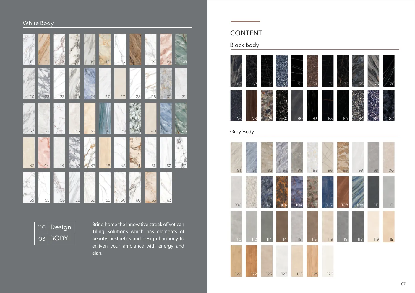 Ultima General Catalog - Design 6 - 1200x3200mm Glossy